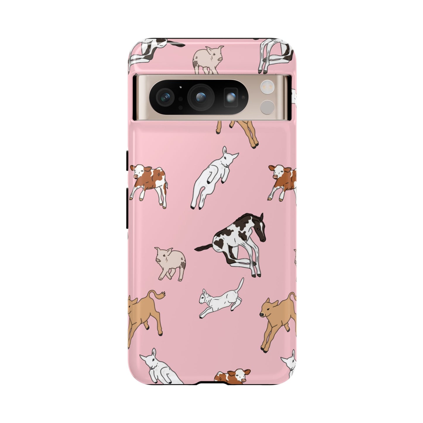 Android Farmyard Friends Pink Case
