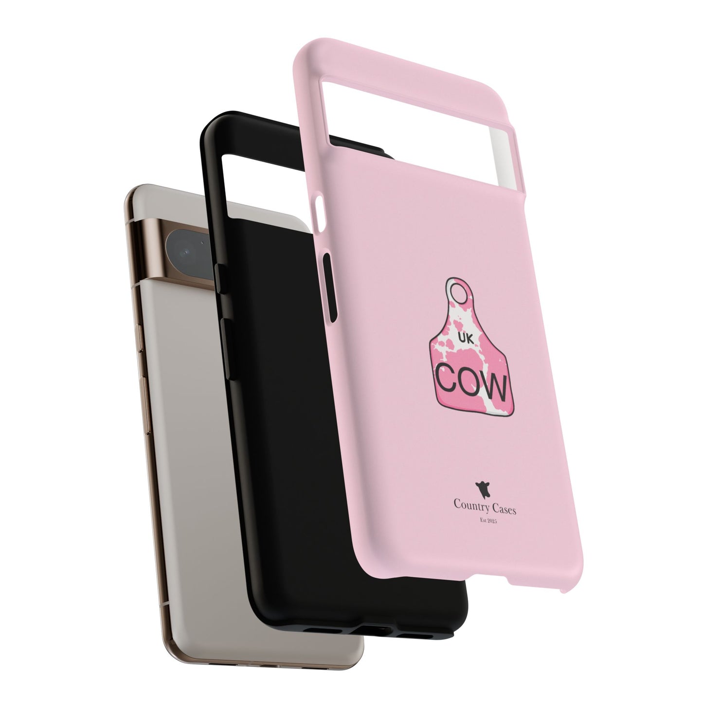 Android pink ear tag case