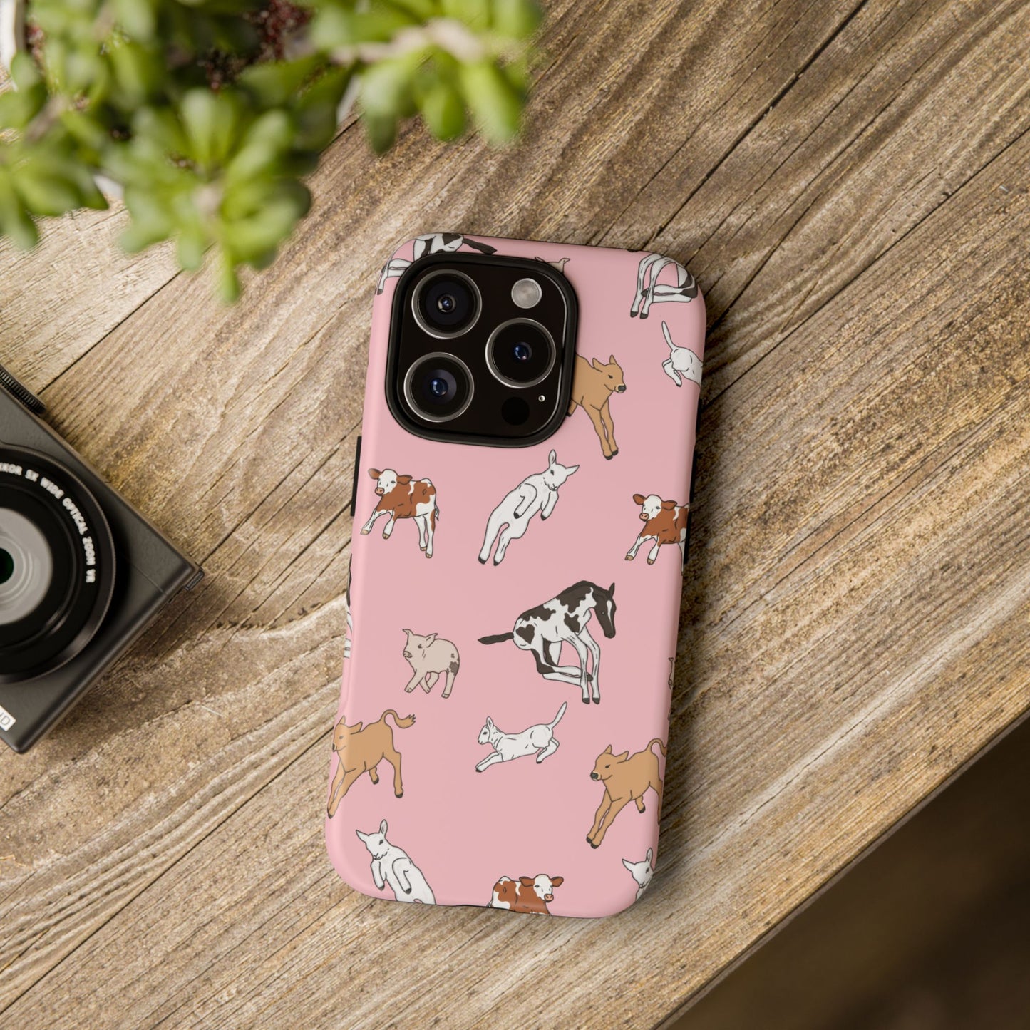 Farmyard Friends Pink Case