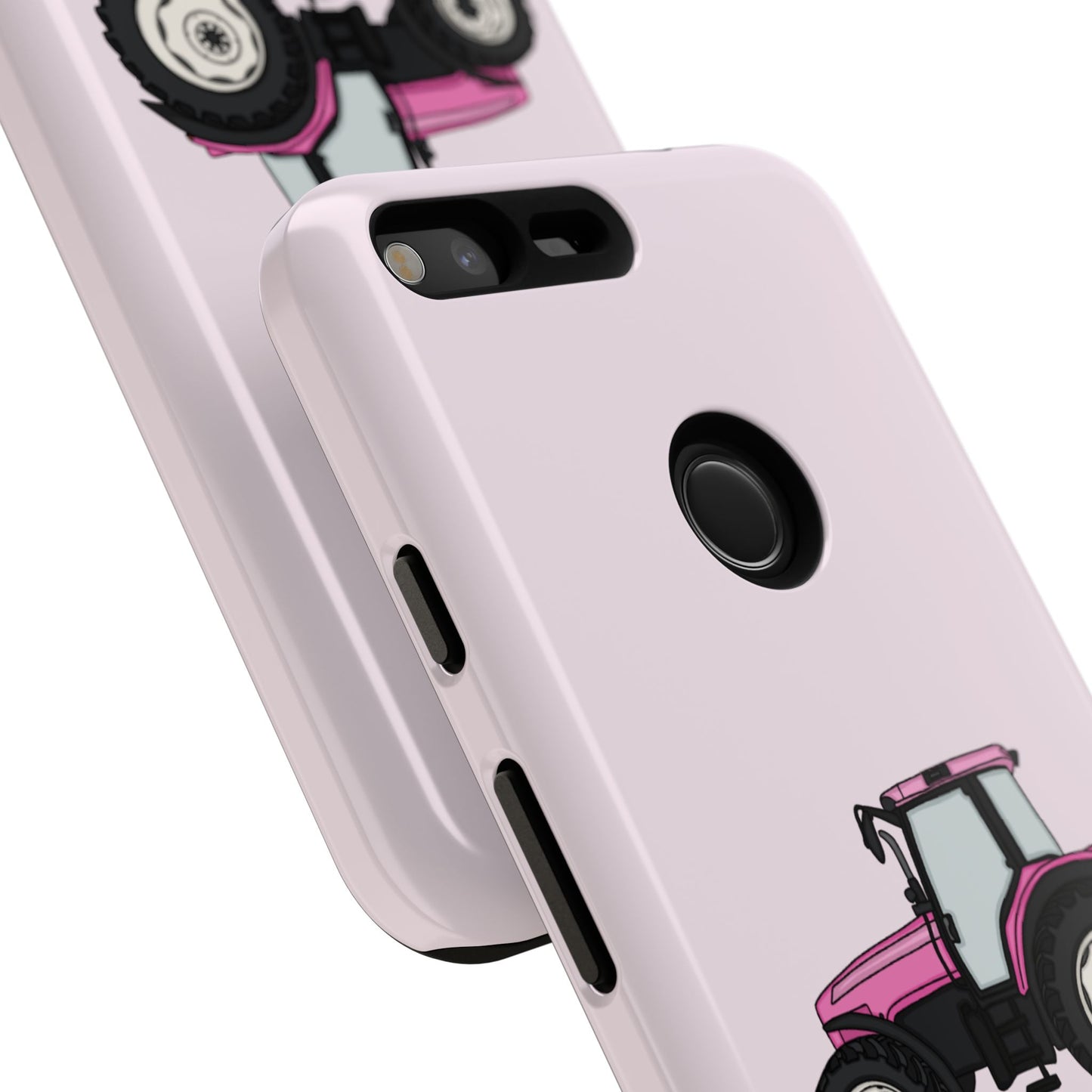 Android pink tractor case