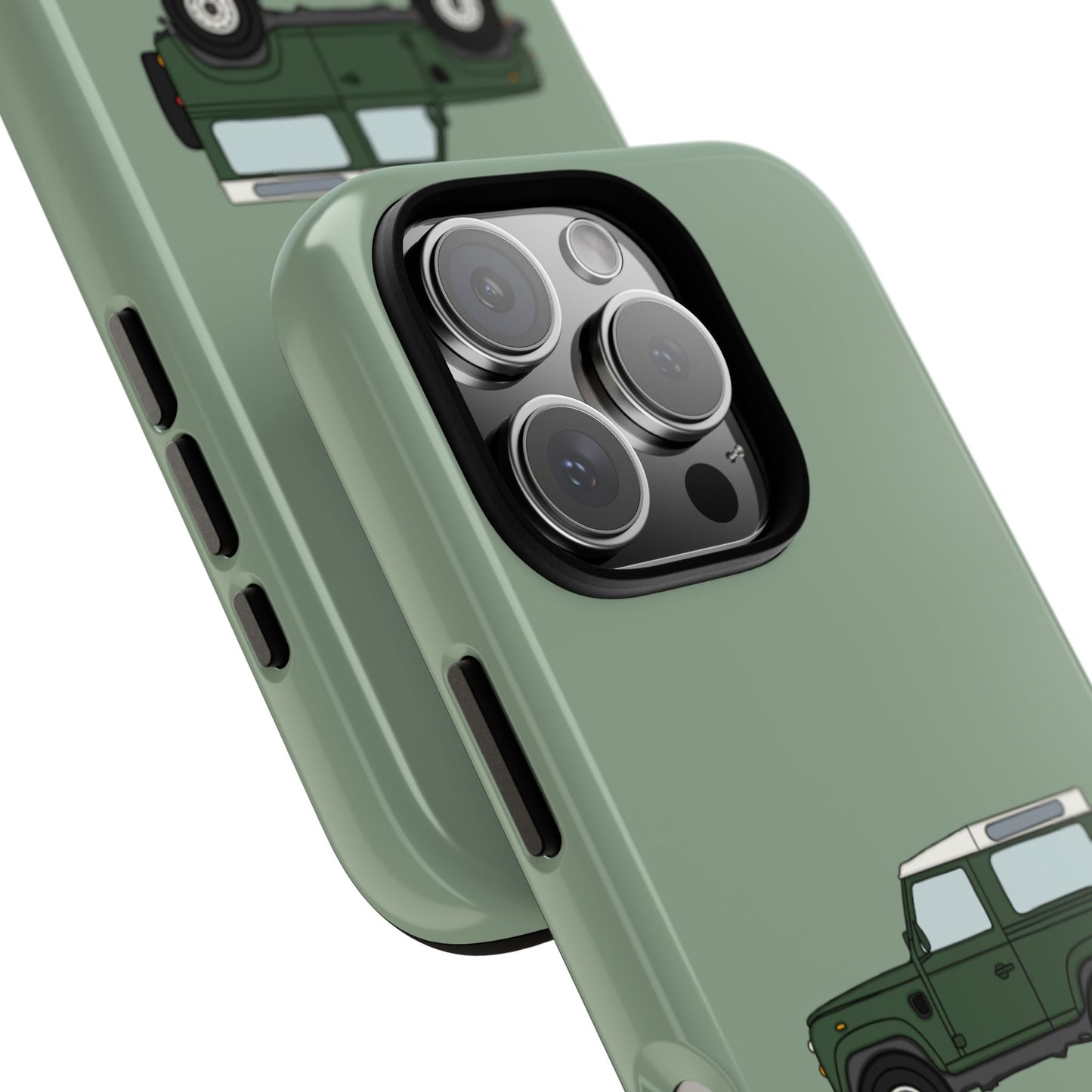 Green landy phone case