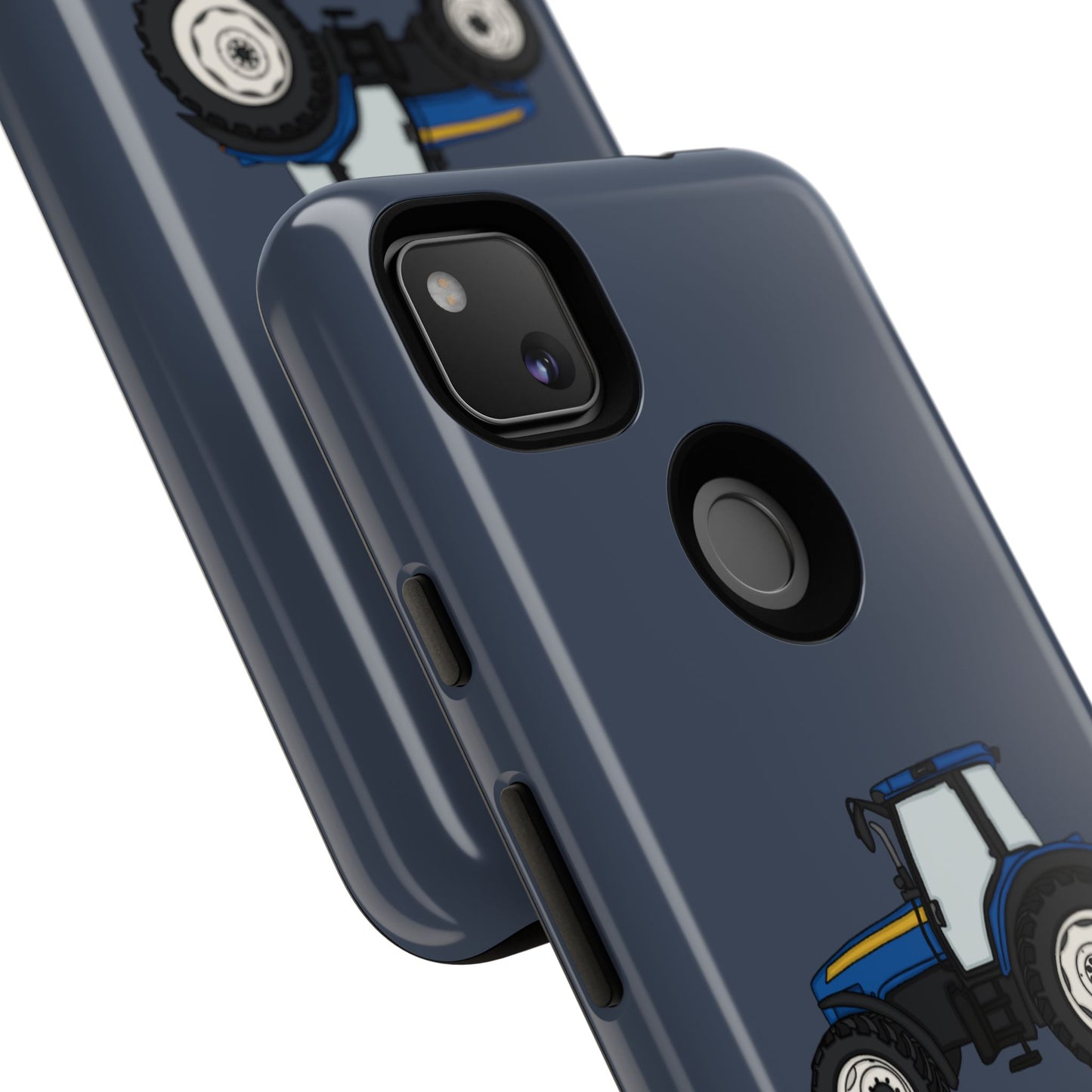 Android blue tractor case