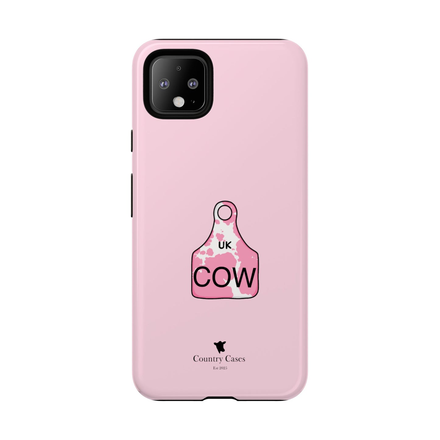 Android pink ear tag case