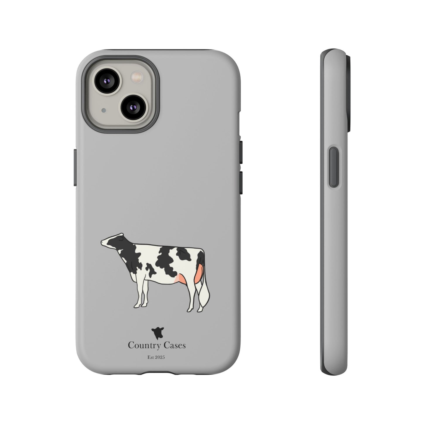 Black and white Holstein case