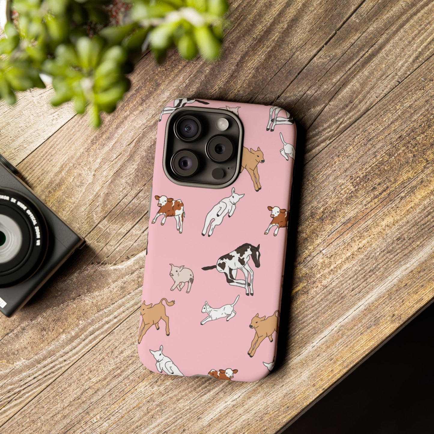 Farmyard Friends Pink Case