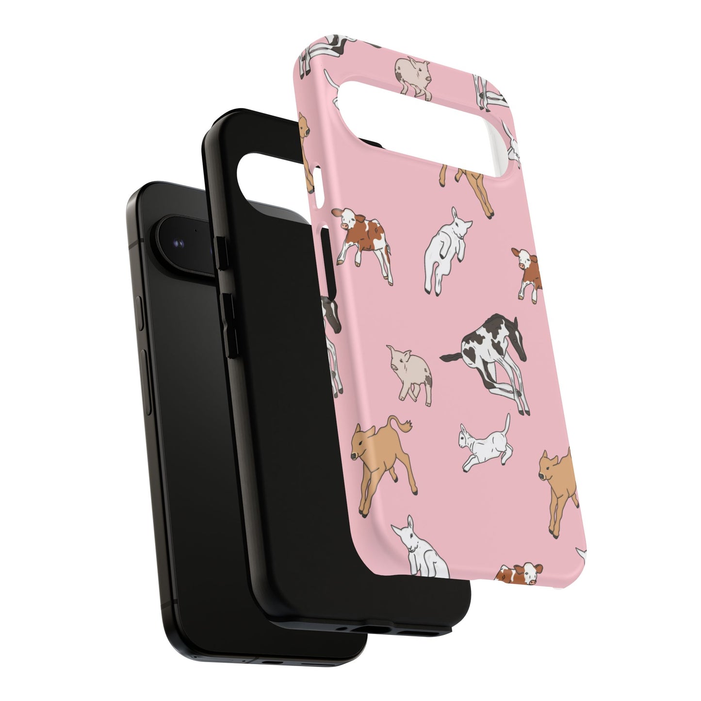 Android Farmyard Friends Pink Case