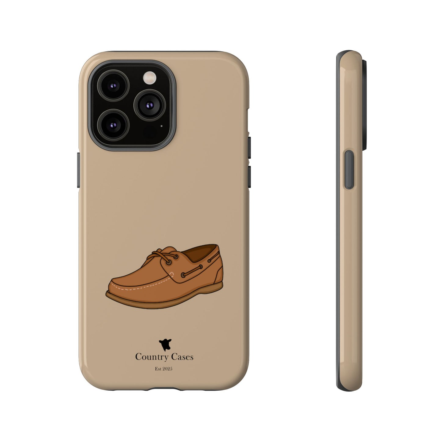 Classic boat shoe phone case