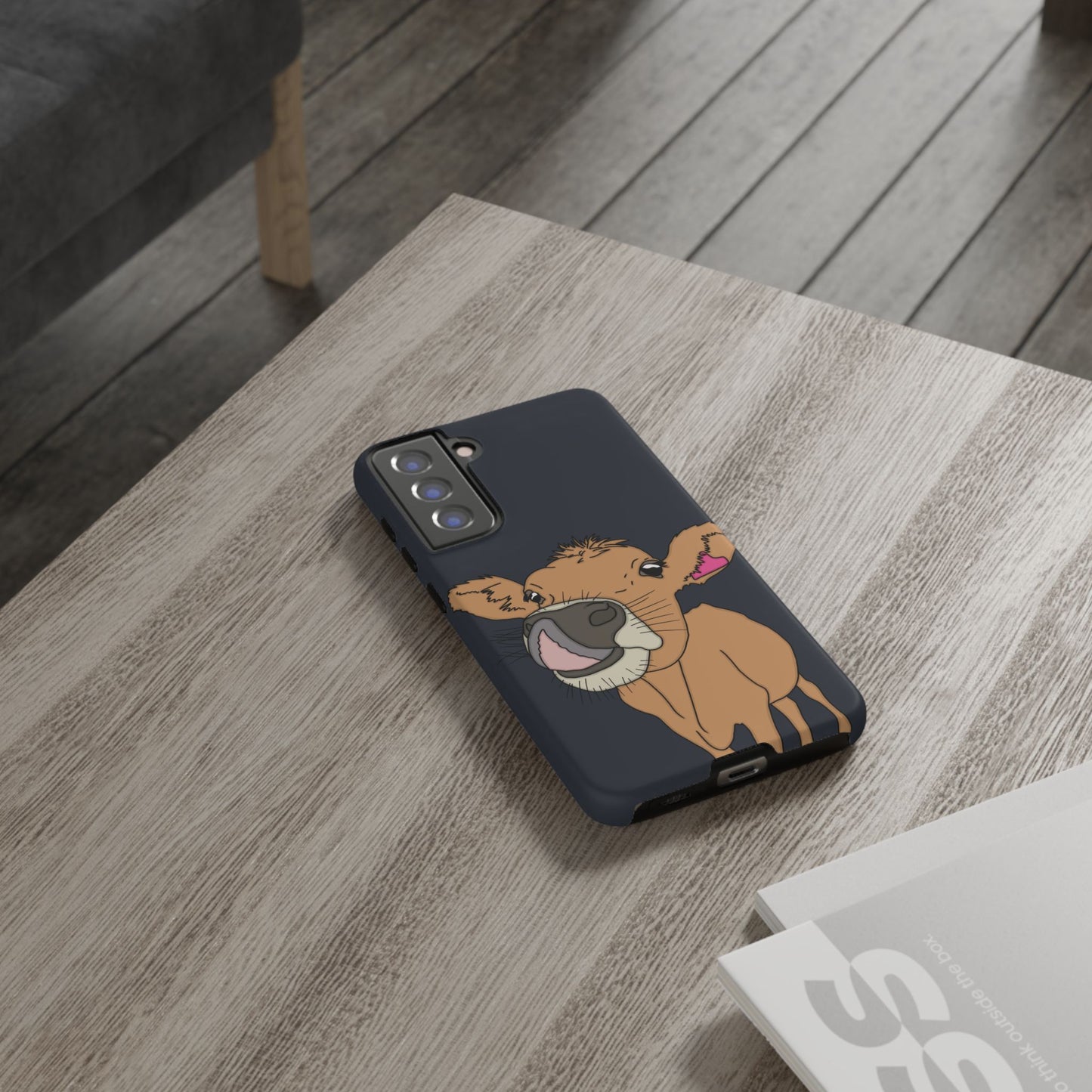 Navy jersey android case