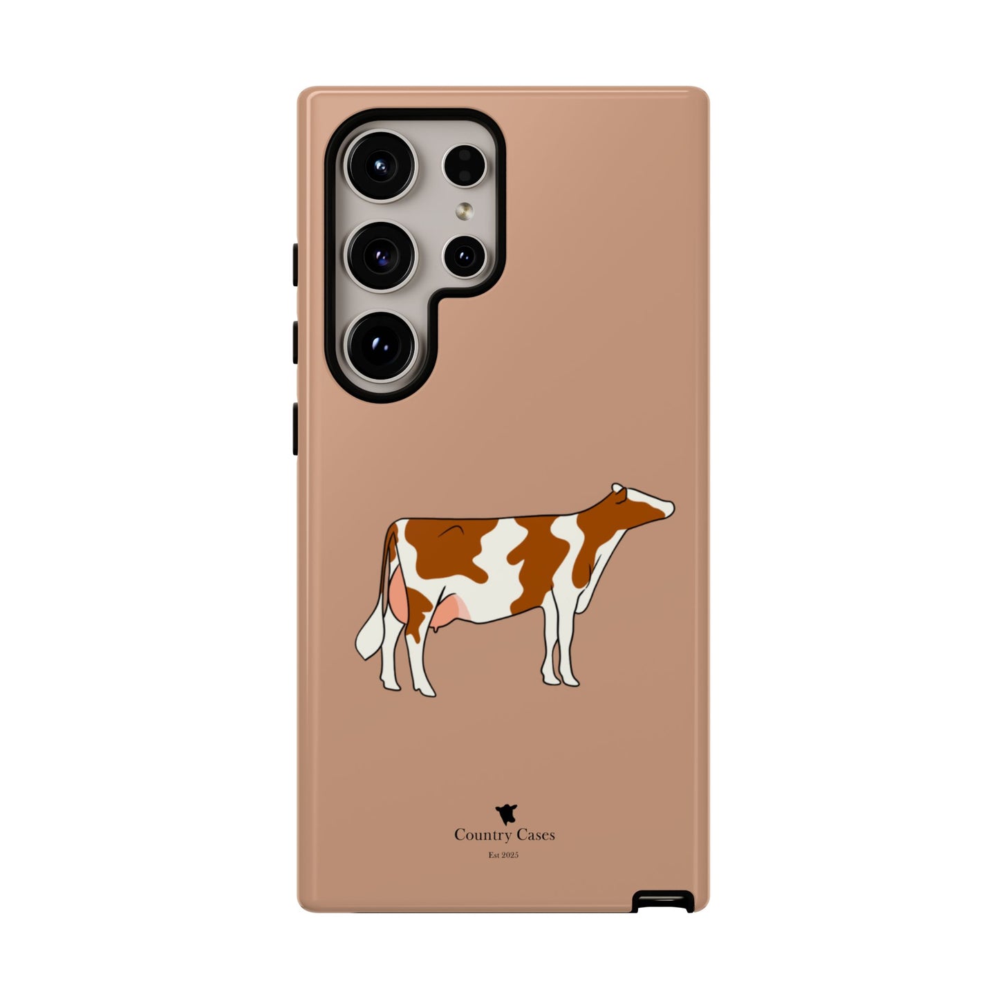 Android red and white Holstein case