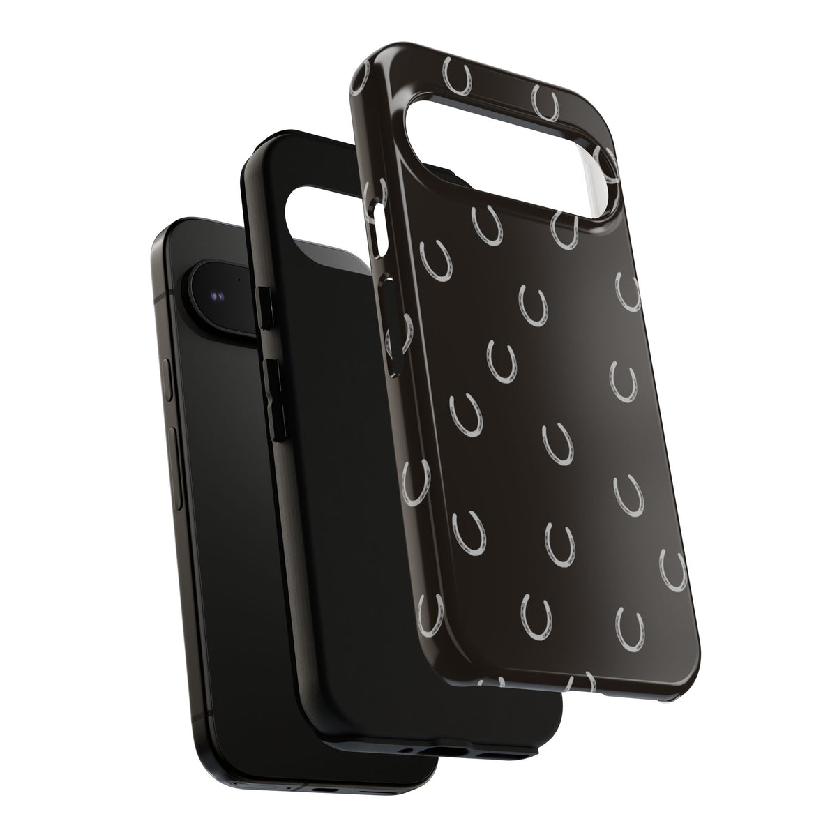 Android Wood Horse Shoe Cases