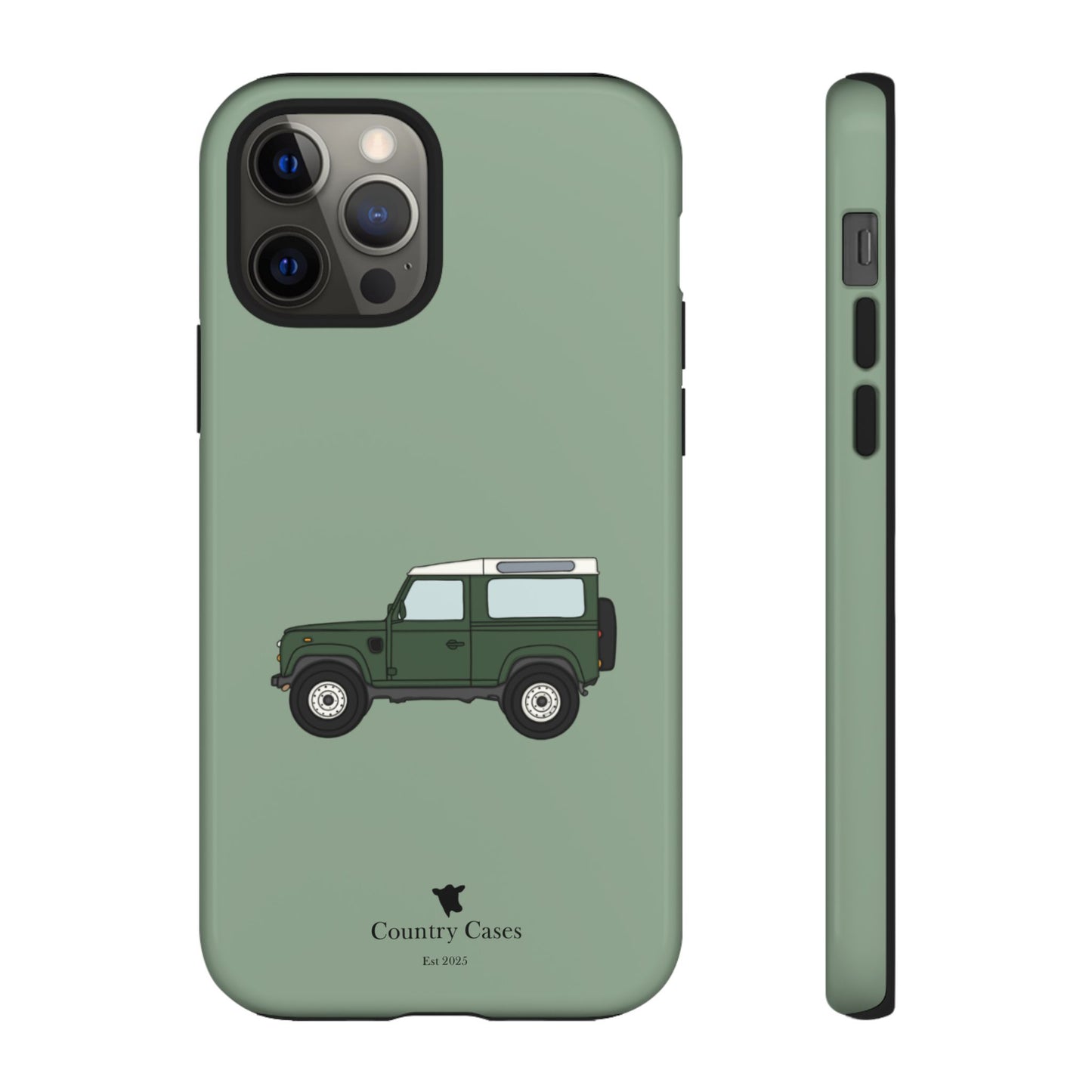 Green landy phone case