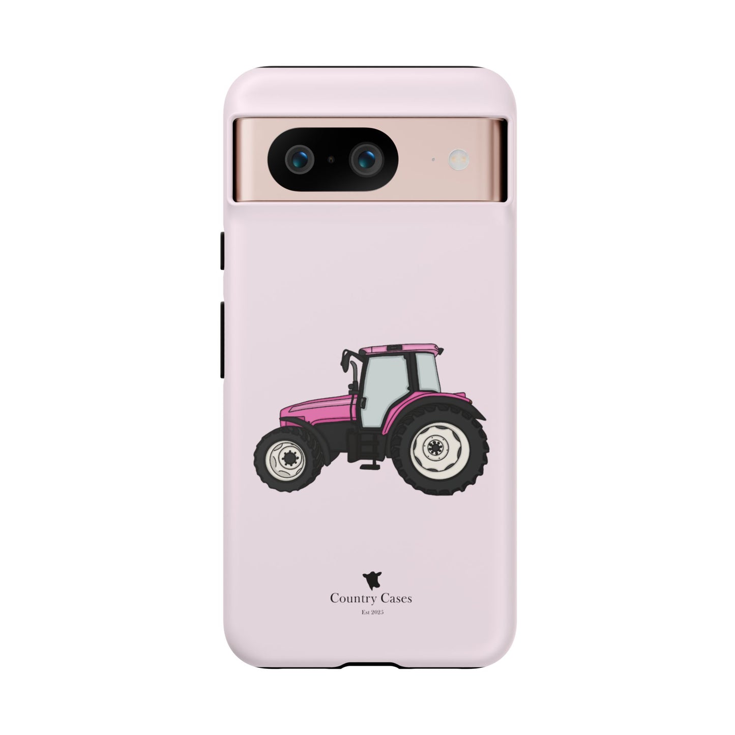 Android pink tractor case