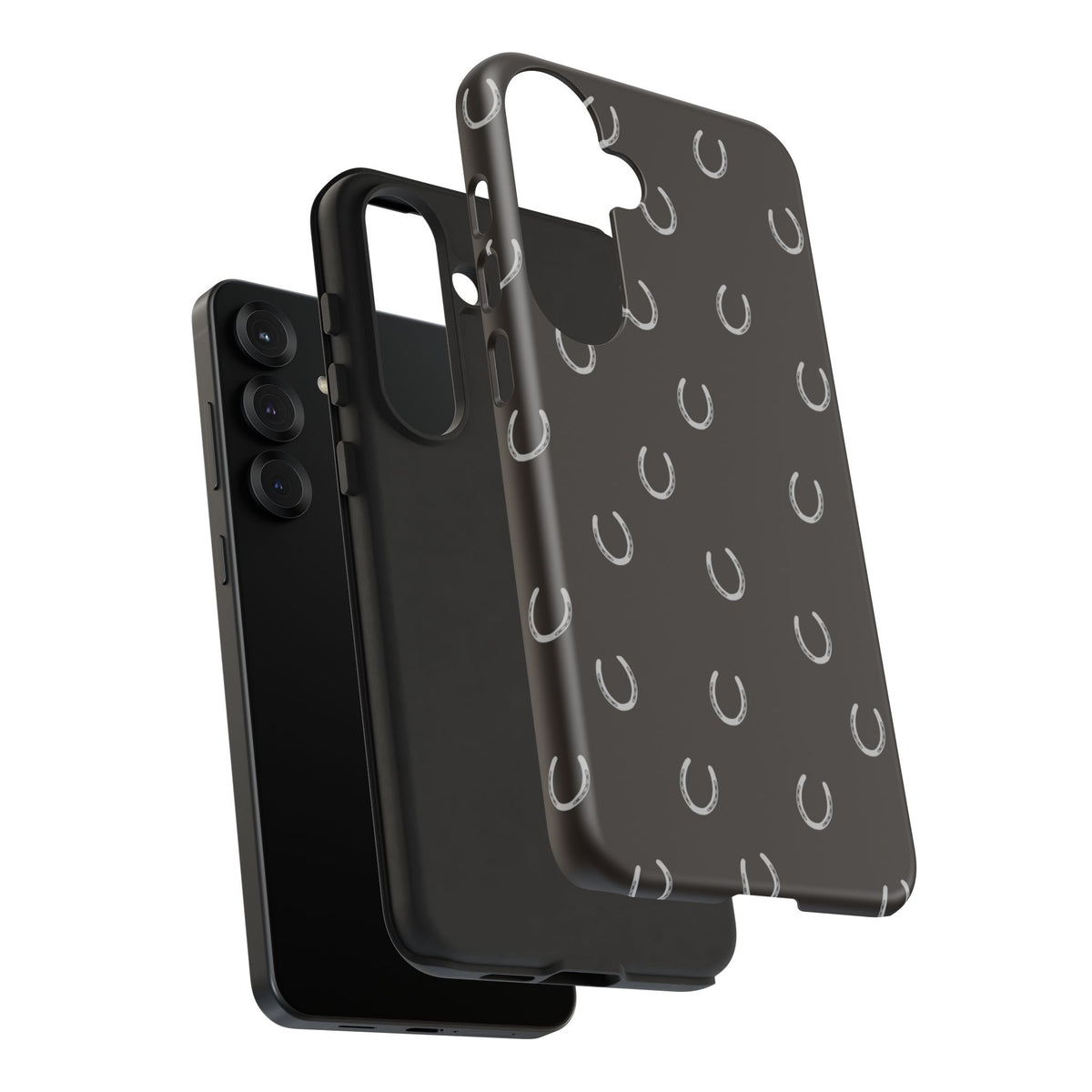 Android Wood Horse Shoe Cases