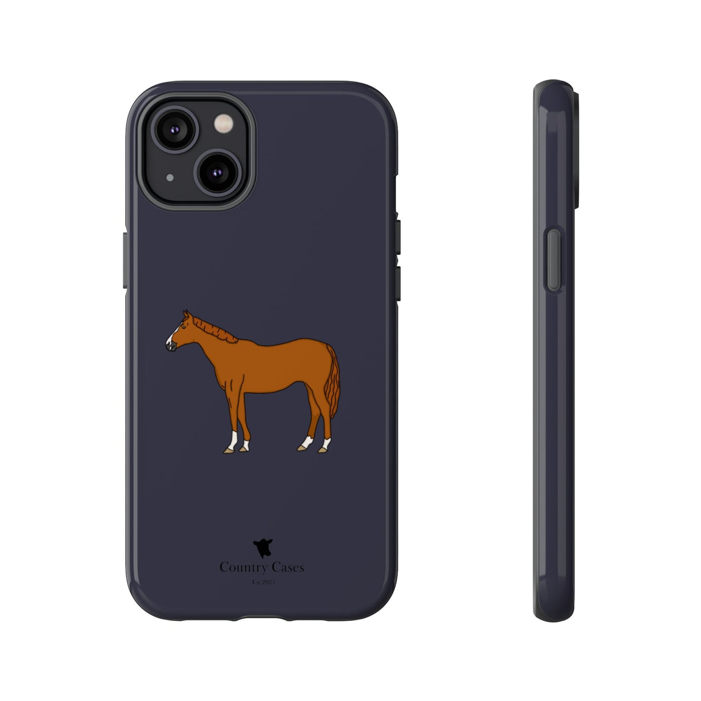 Chestnut horse case