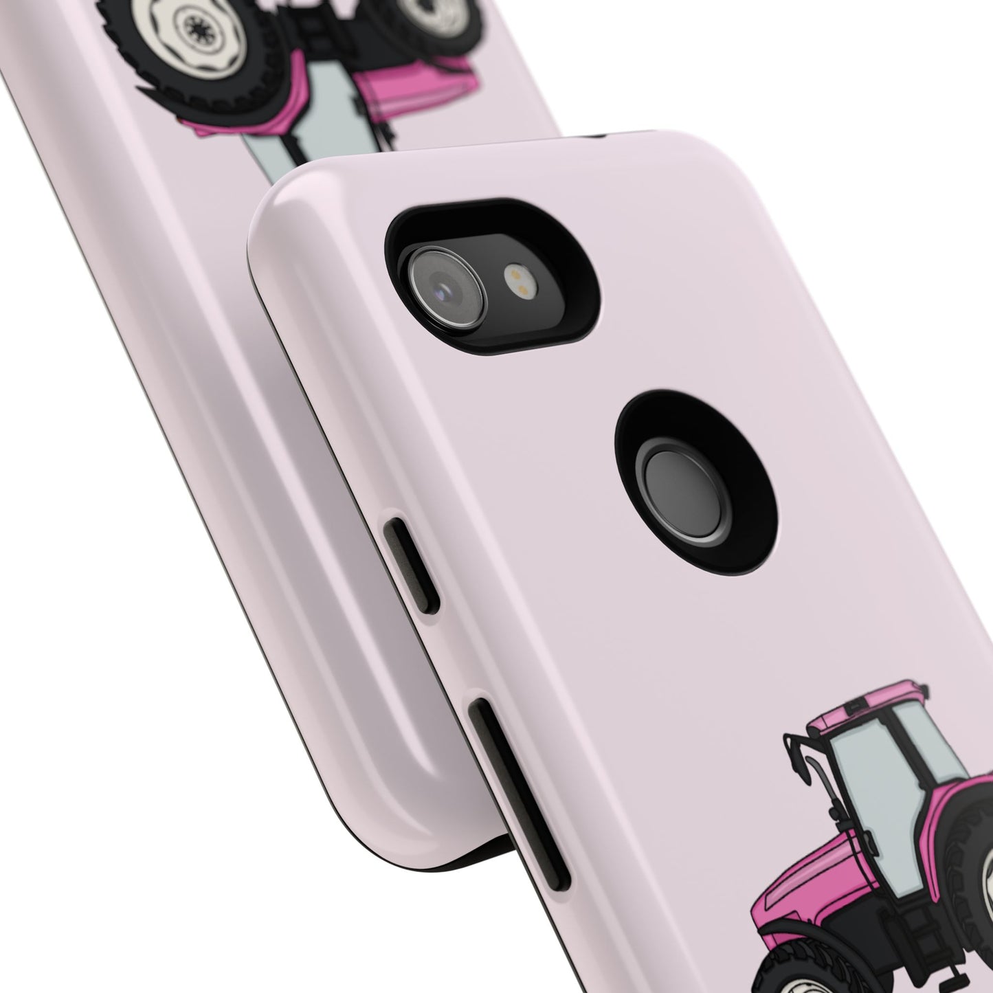 Android pink tractor case