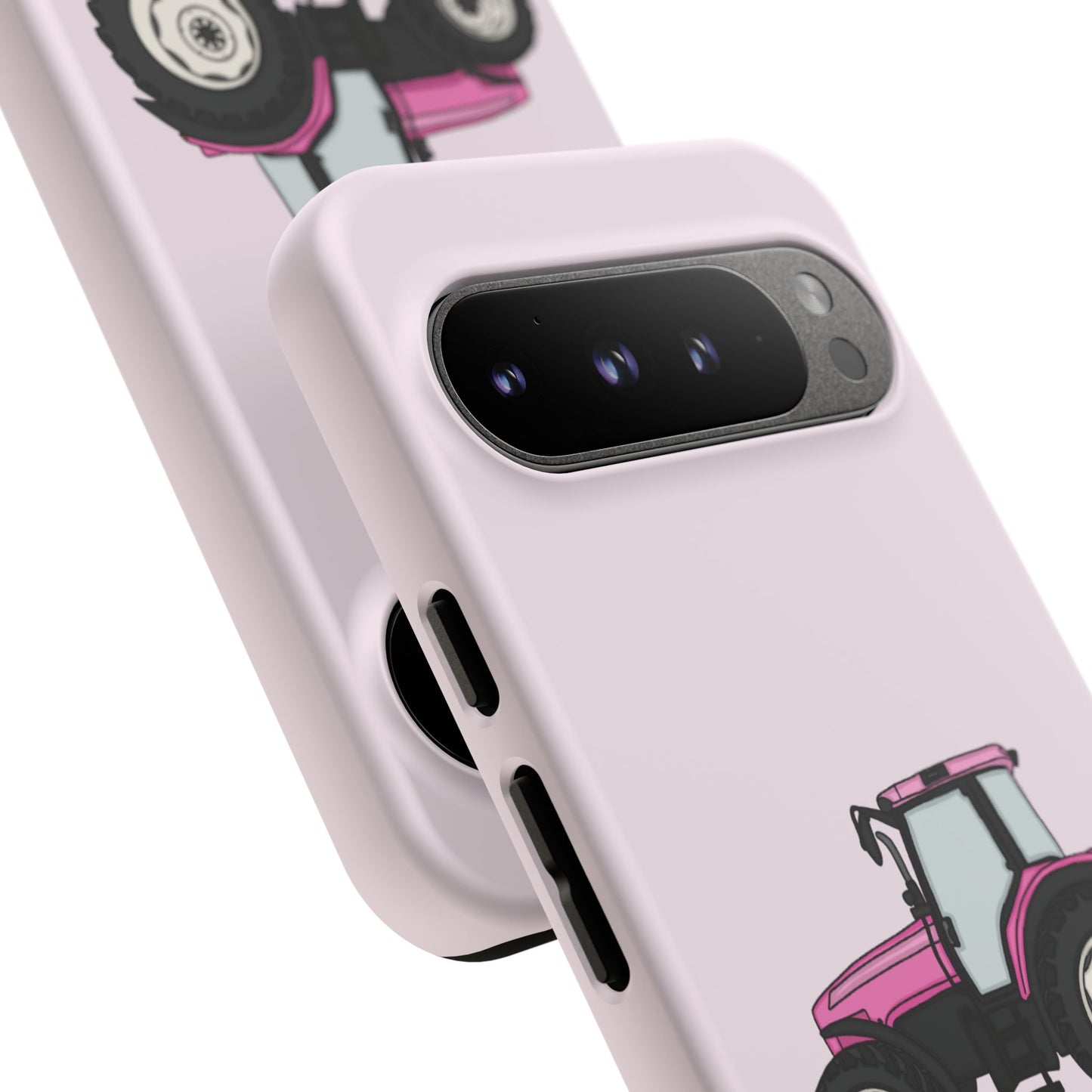 Android pink tractor case