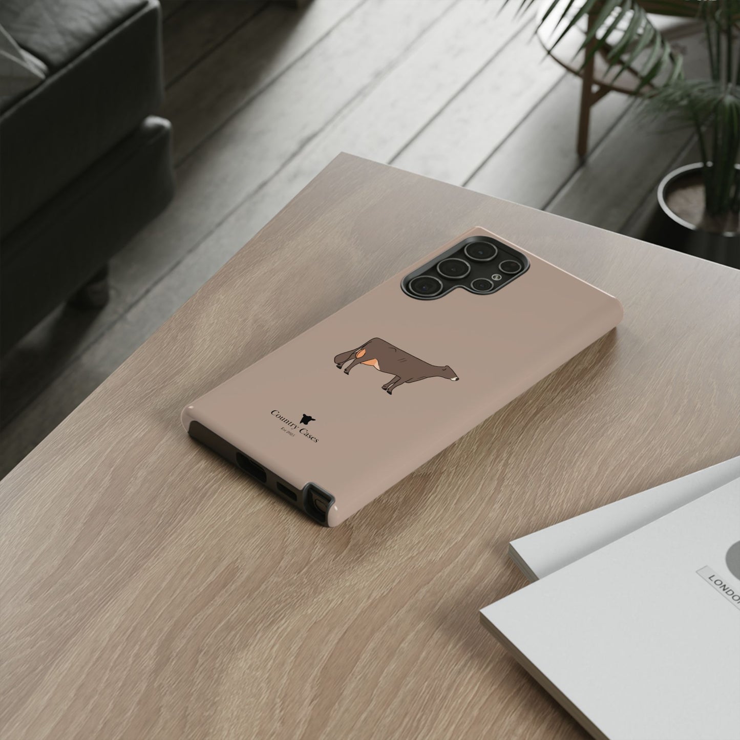 Android brown Swiss case