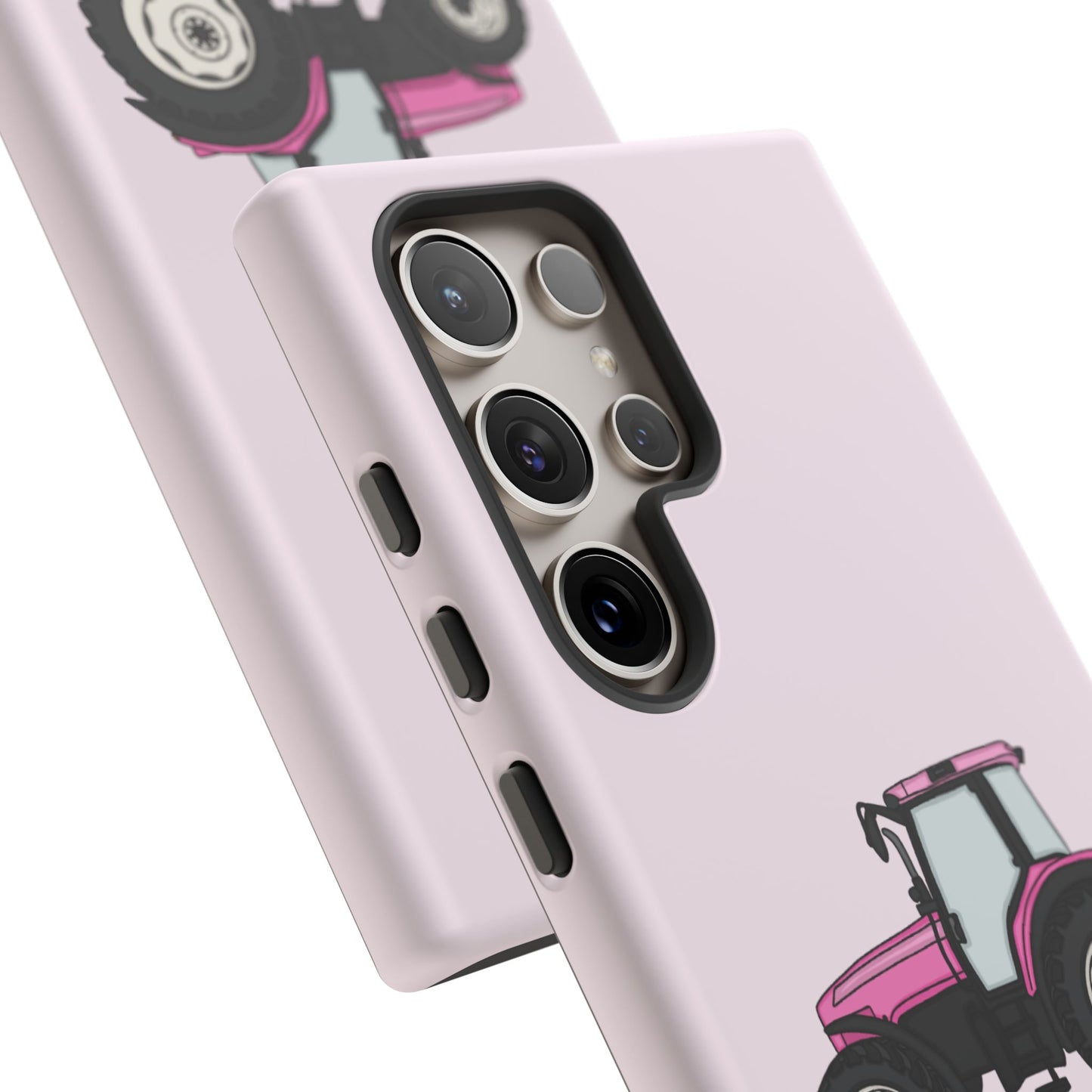 Android pink tractor case