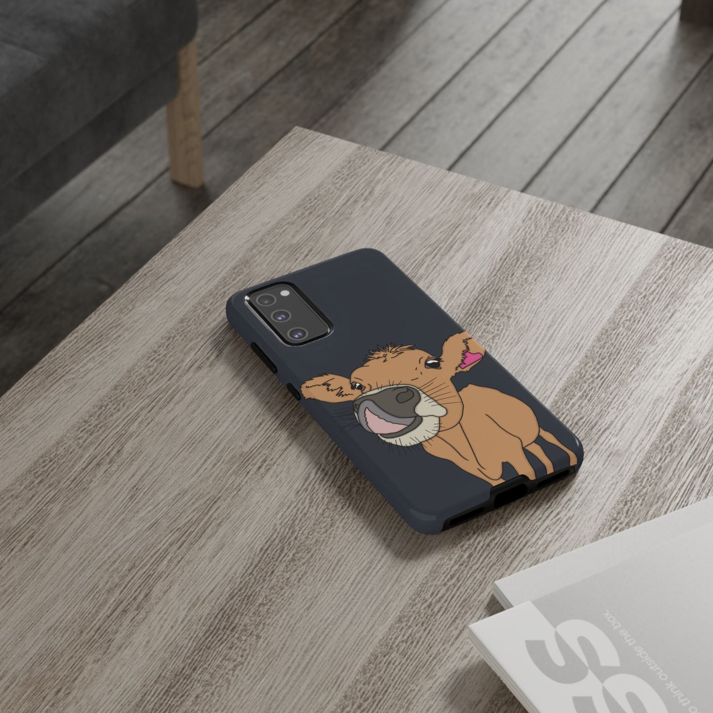 Navy jersey android case