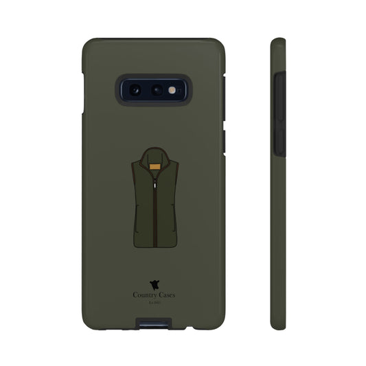 Android green fleece case