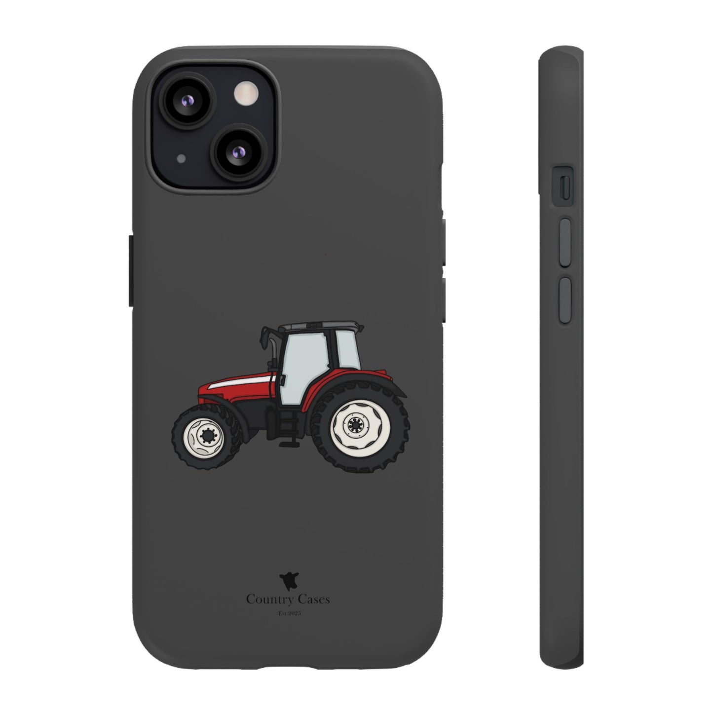 Red tractor case