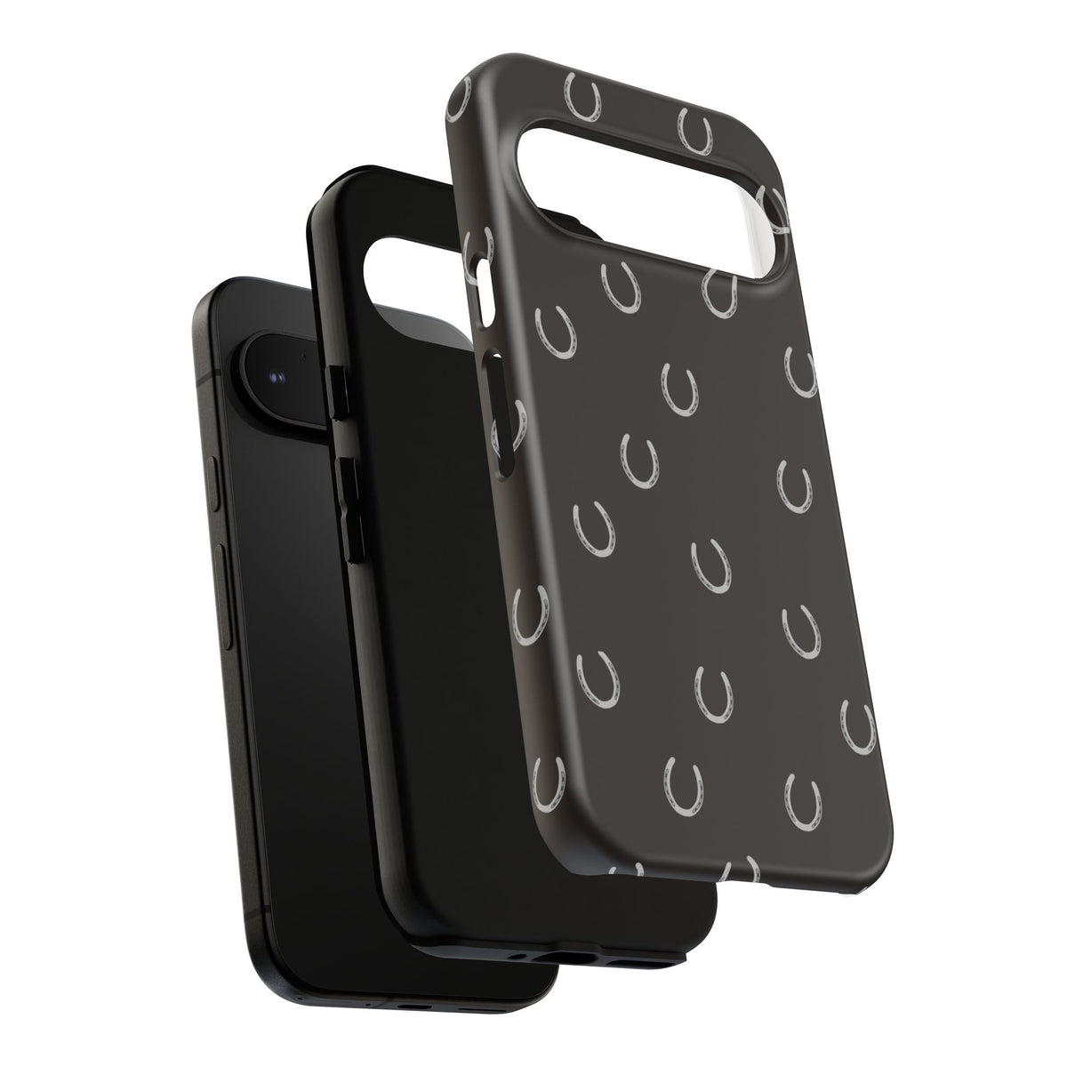 Android Wood Horse Shoe Cases