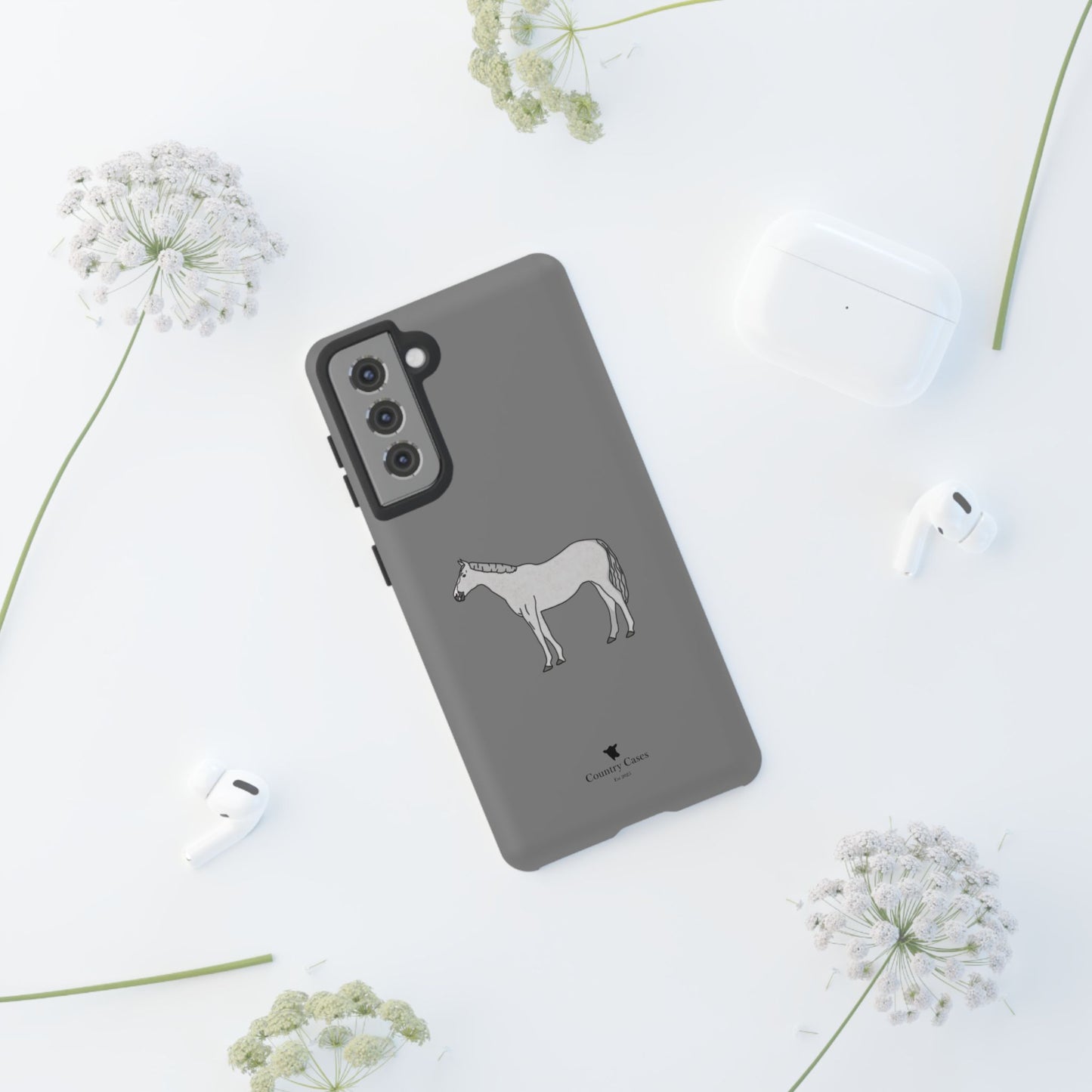 Android grey horse case