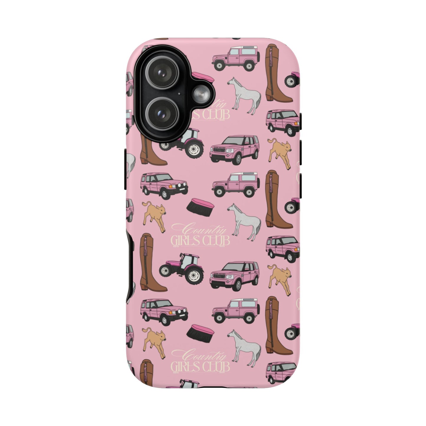 Pink Country Girls Club Case