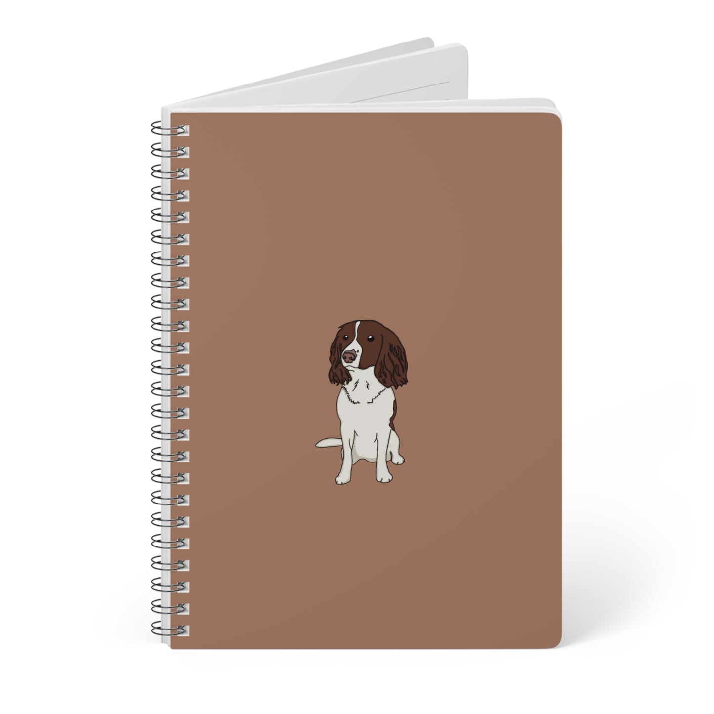 Brown spaniel notebook