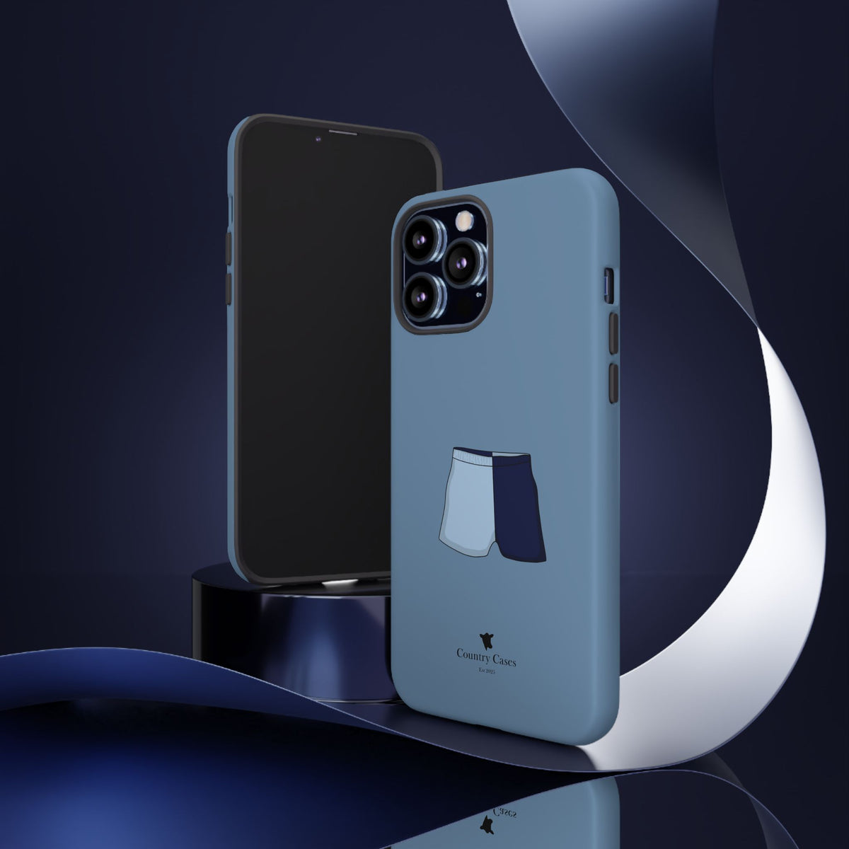 Blue Shorts Case