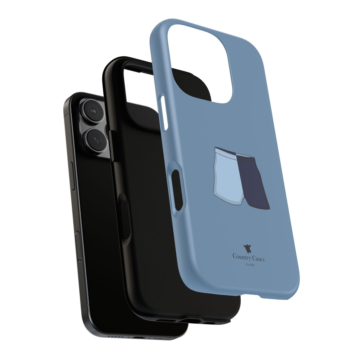 Blue Shorts Case