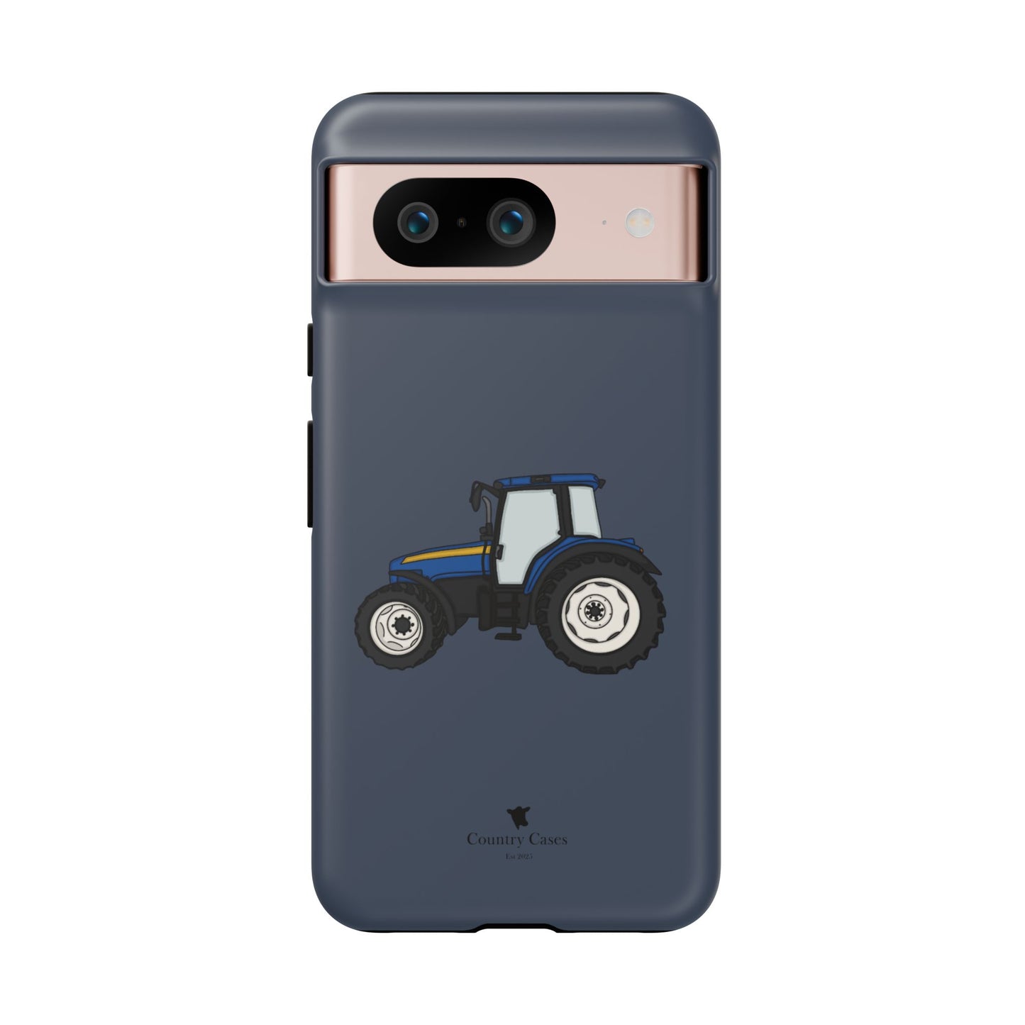 Android blue tractor case