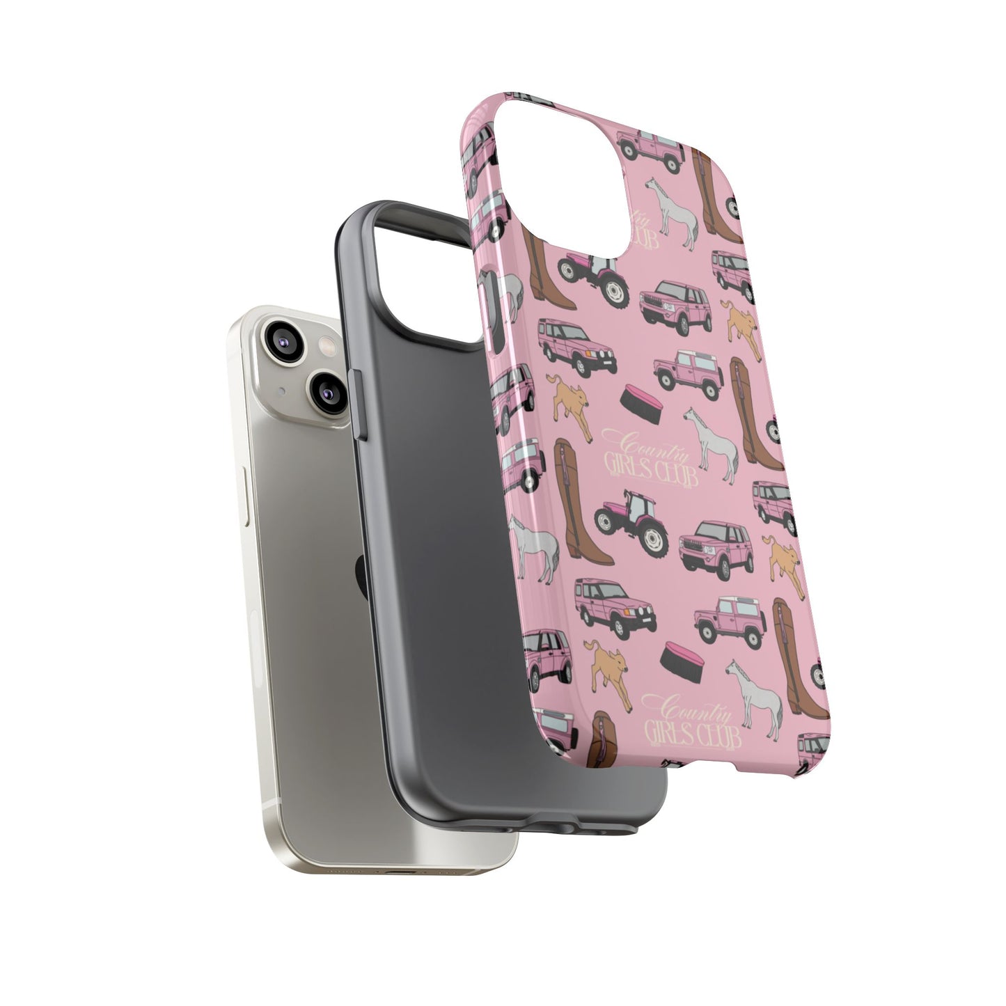 Pink Country Girls Club Case