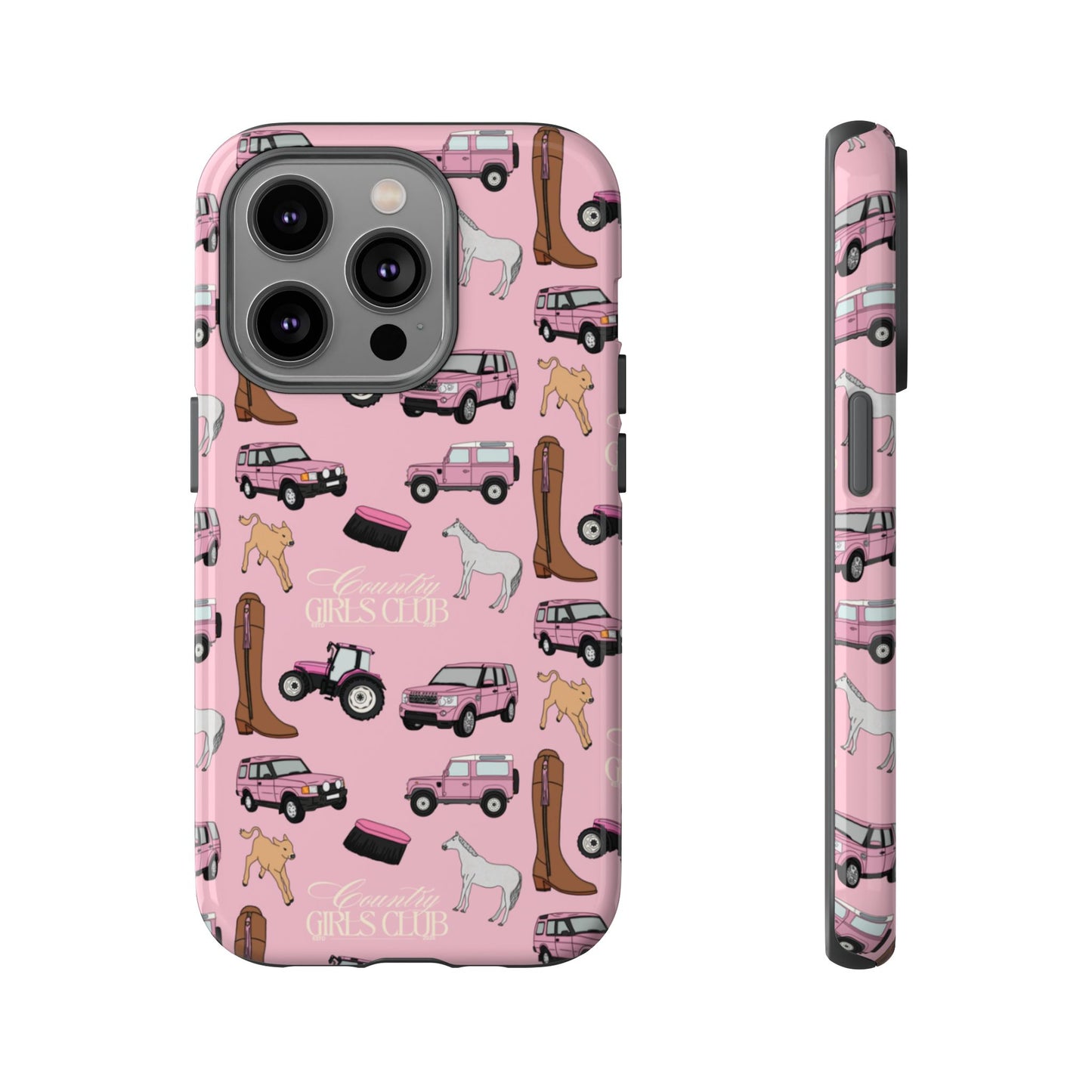 Pink Country Girls Club Case