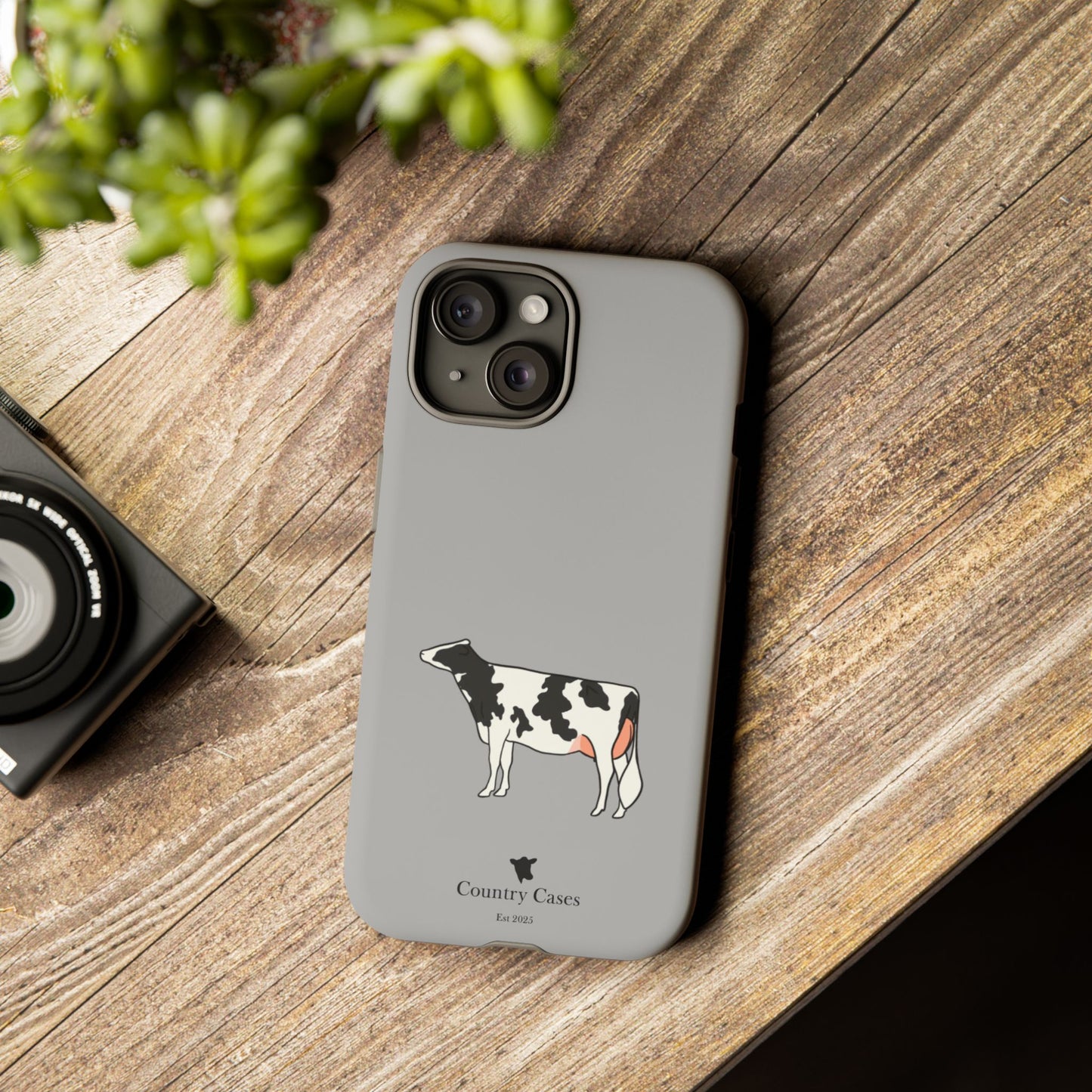 Black and white Holstein case