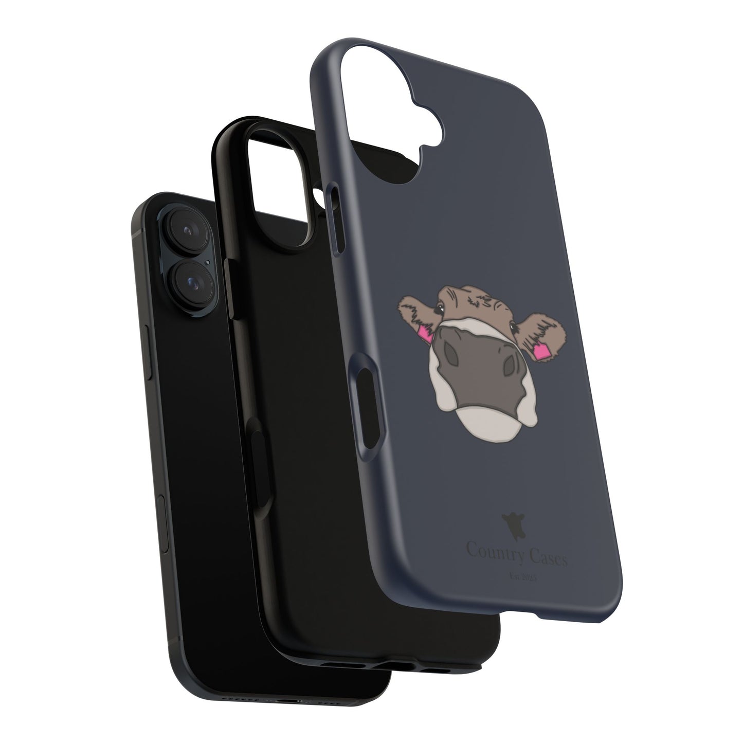 Navy brown Swiss case