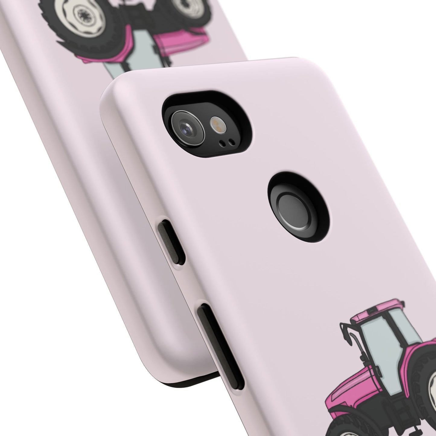 Android pink tractor case