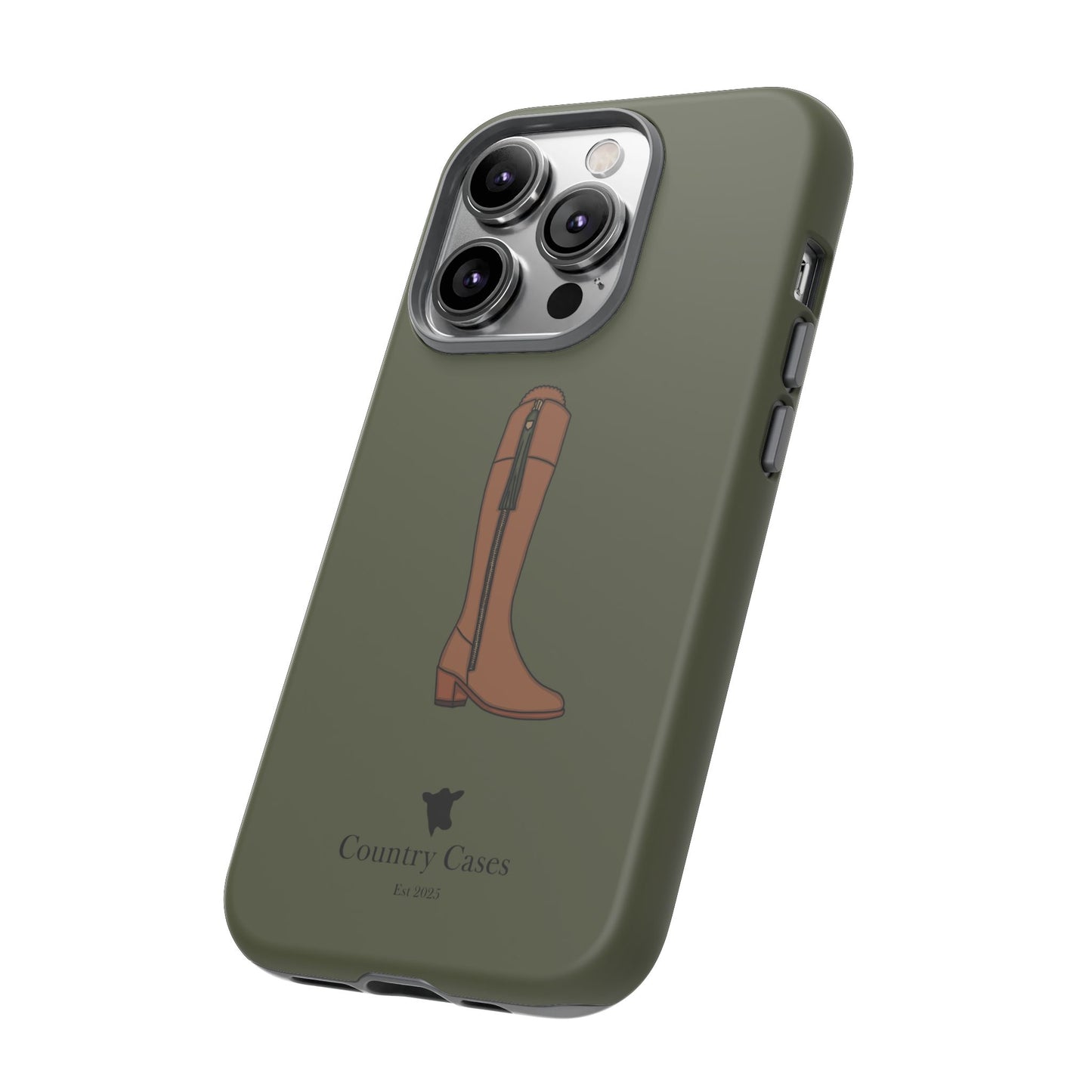 Green country boot case