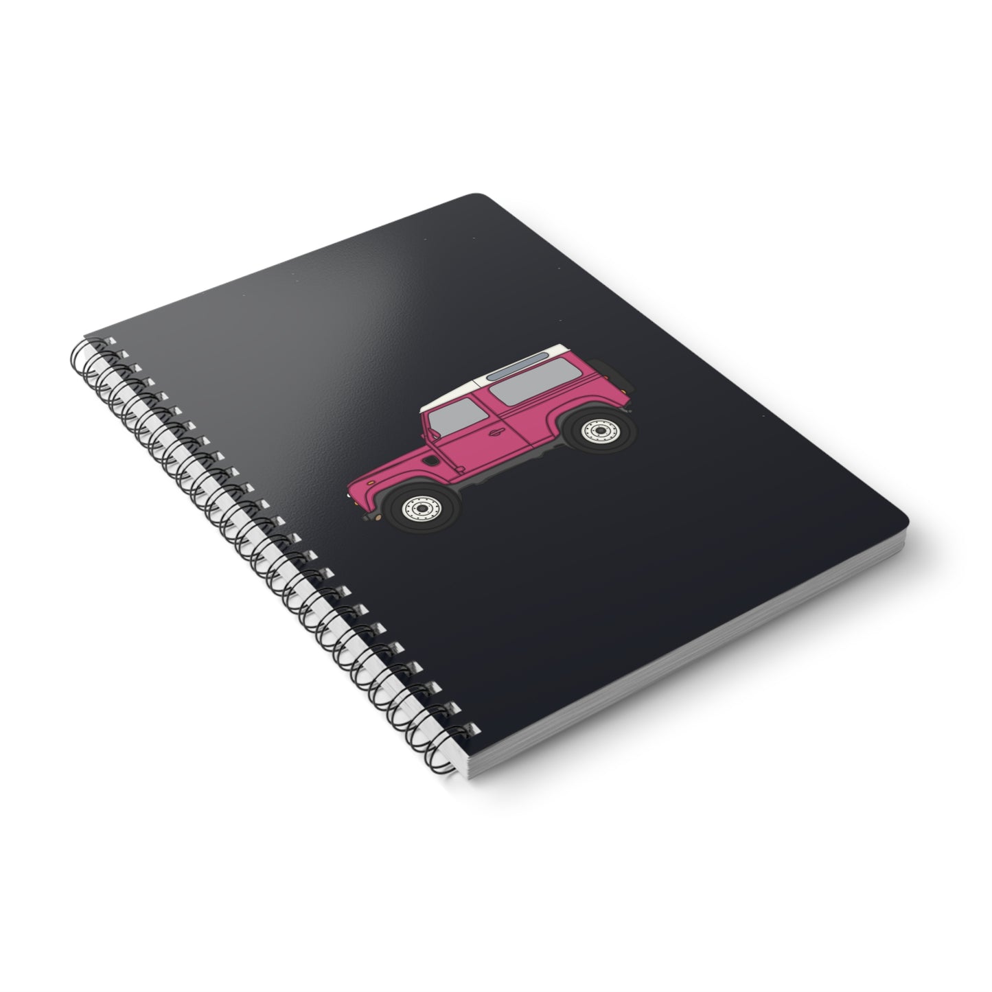 Hot pink landy notebook