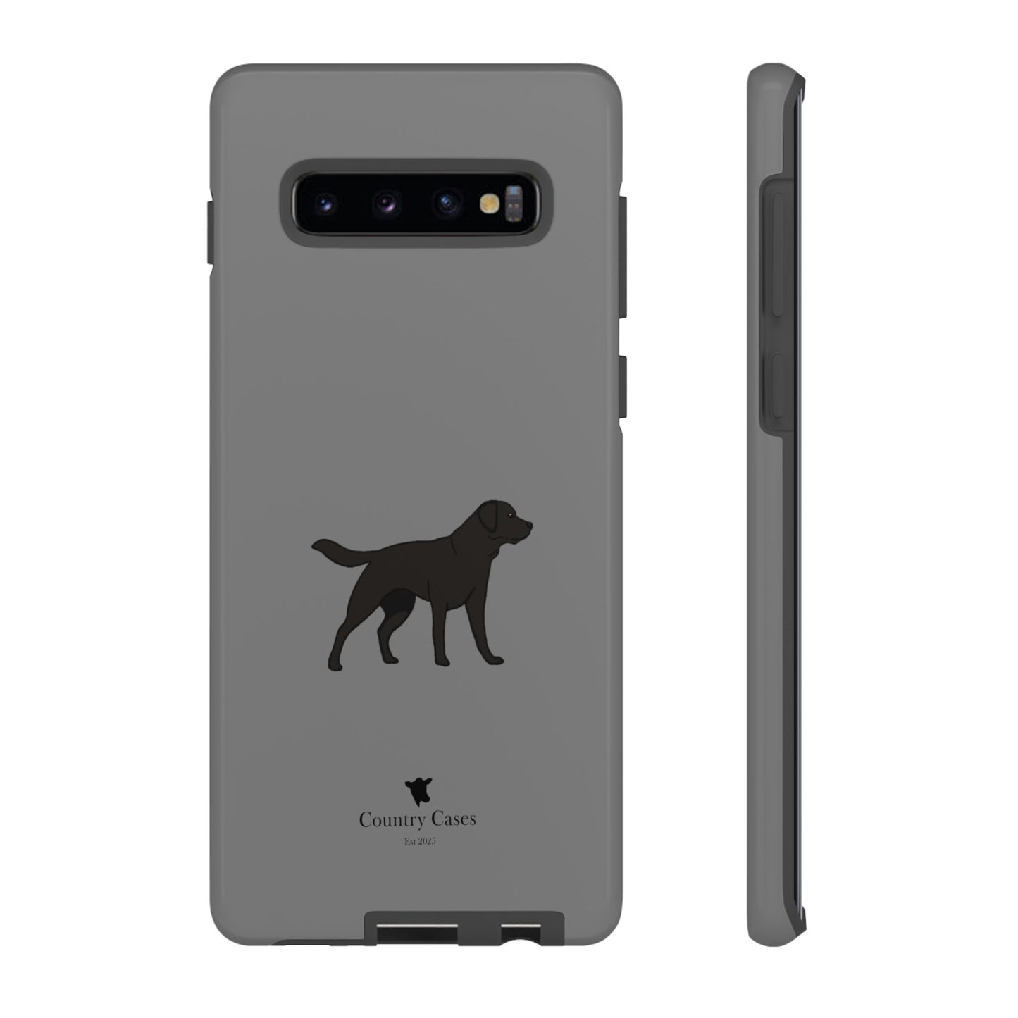 Android black Labrador case