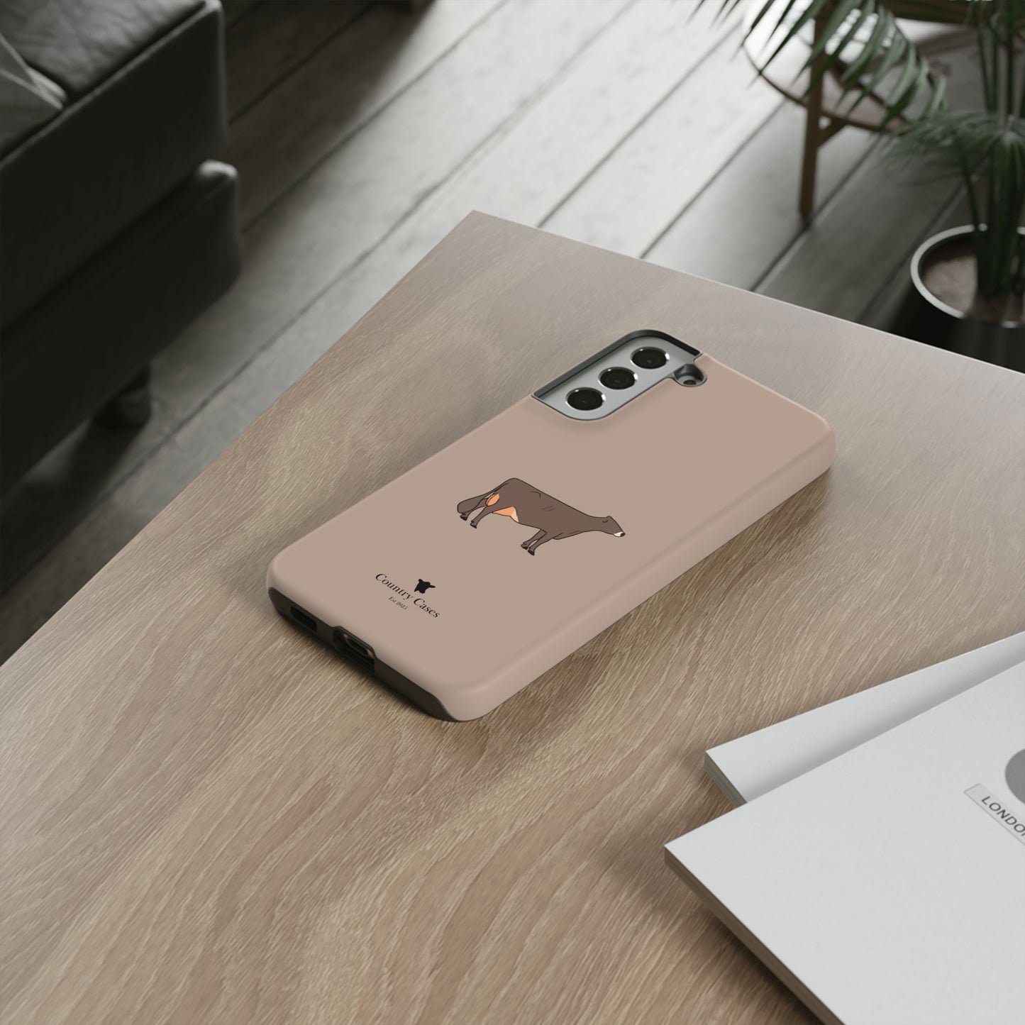 Android brown Swiss case