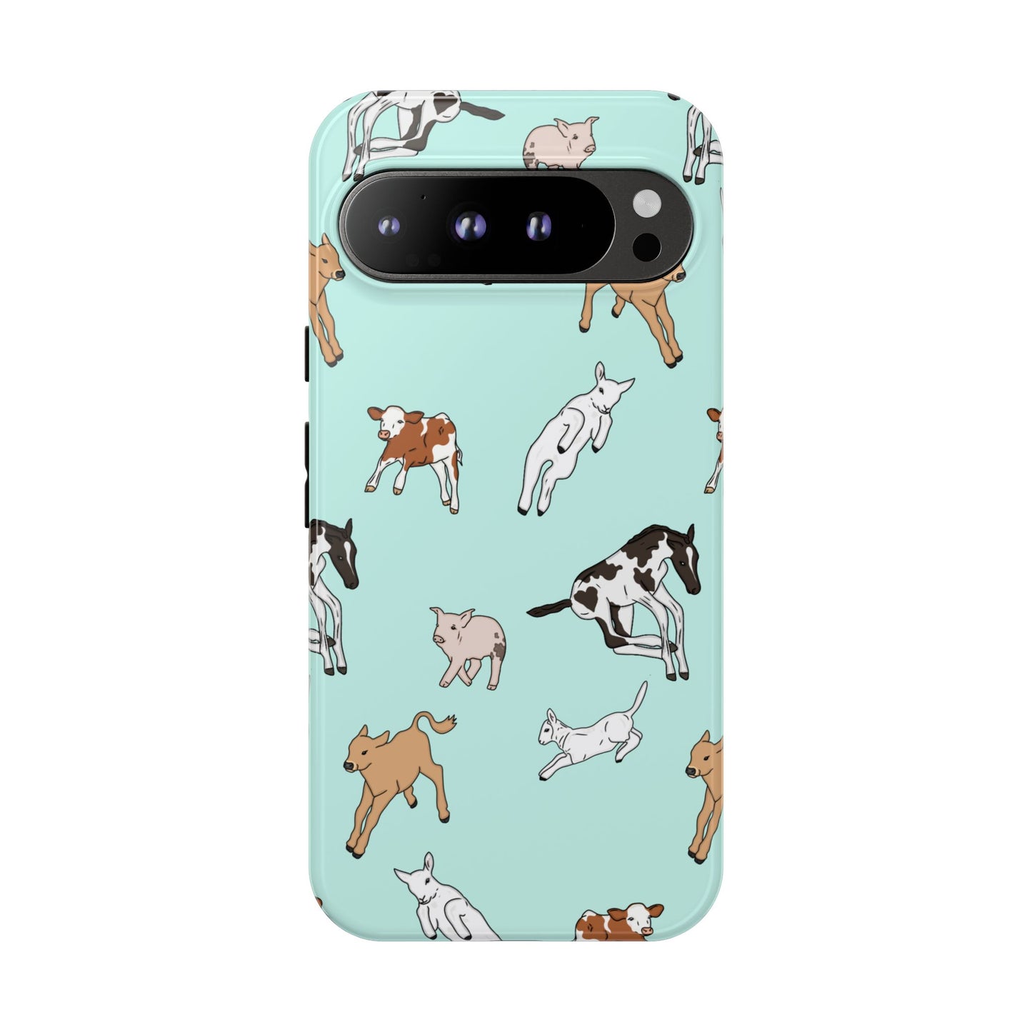 Android farmyard Freinds Blue Case