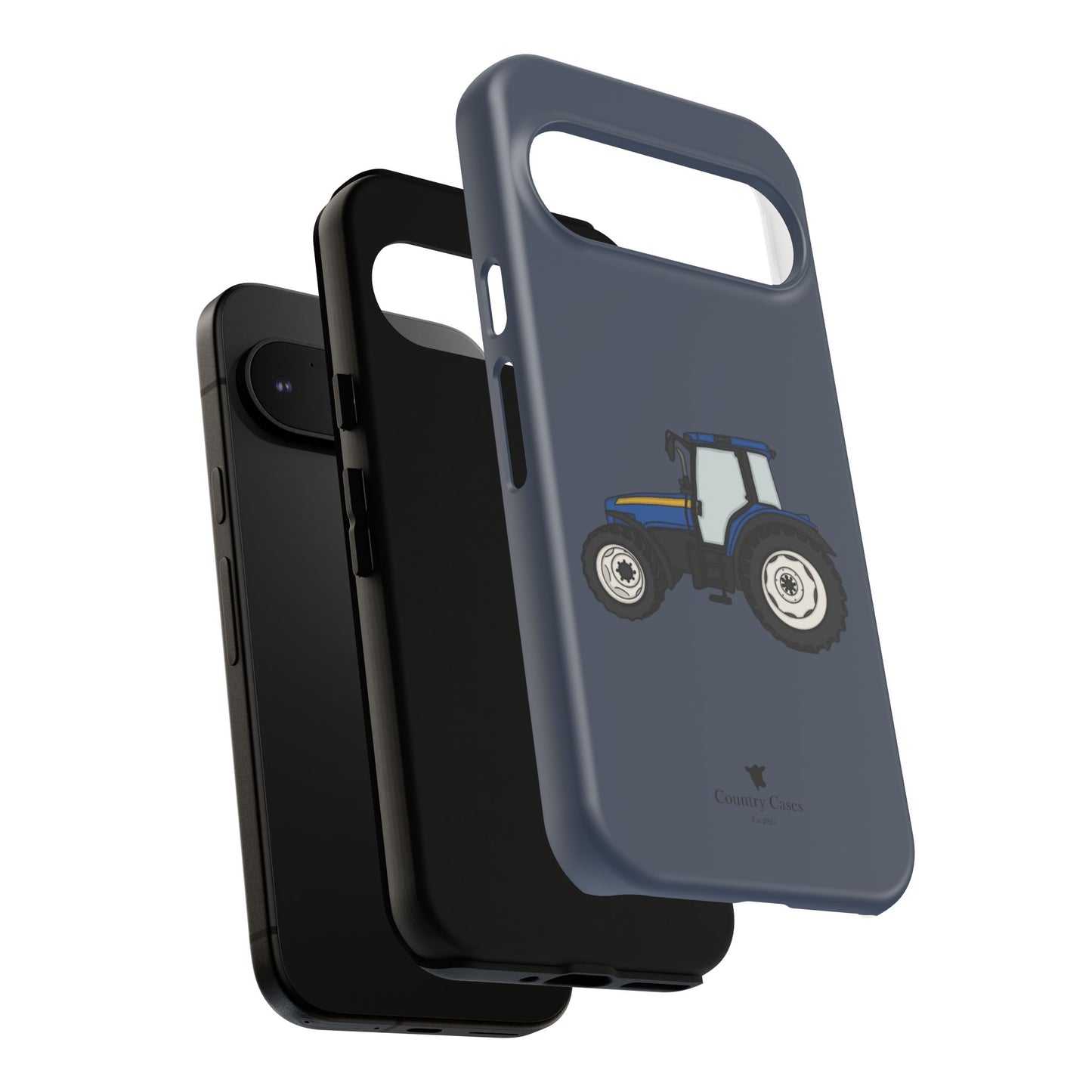 Android blue tractor case