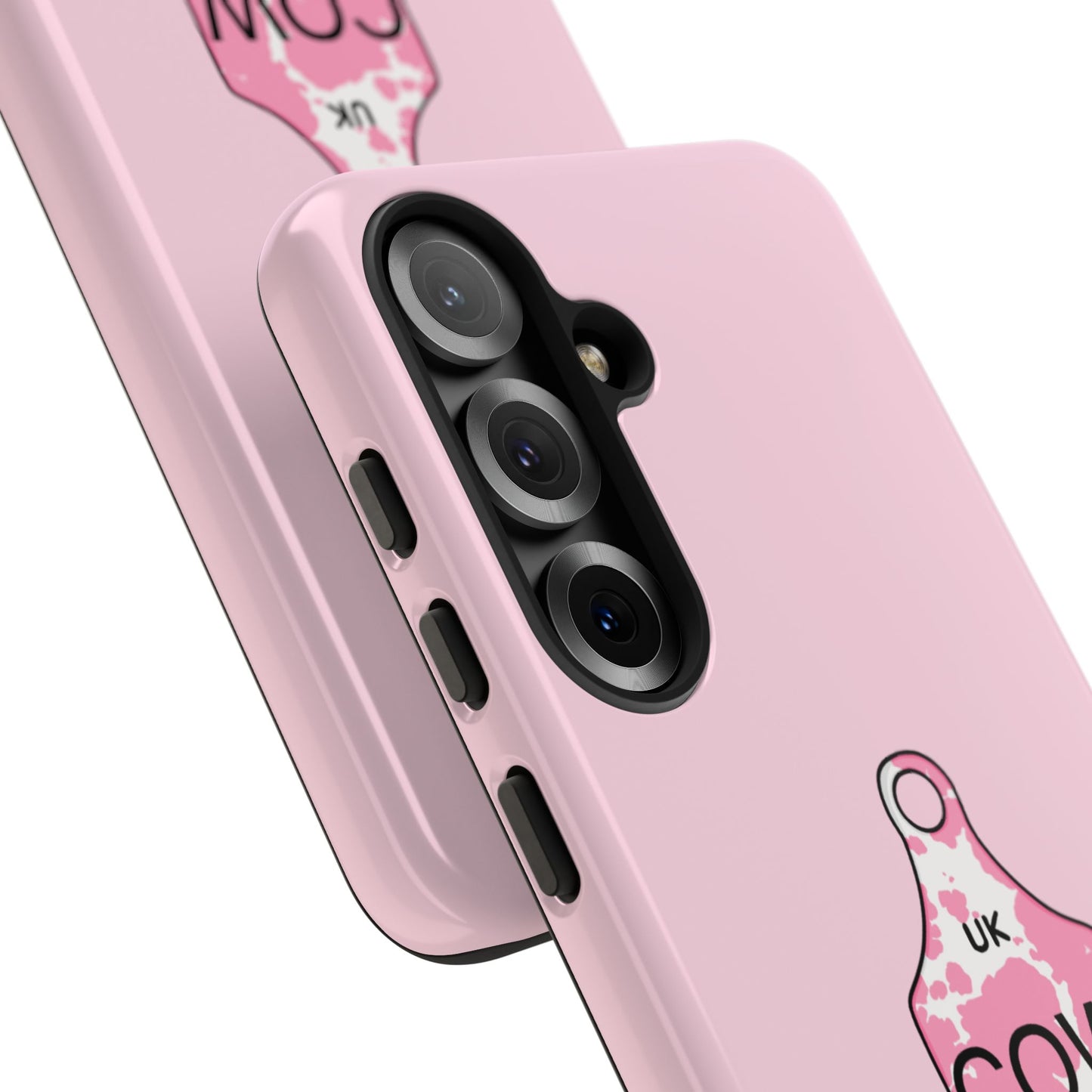 Android pink ear tag case