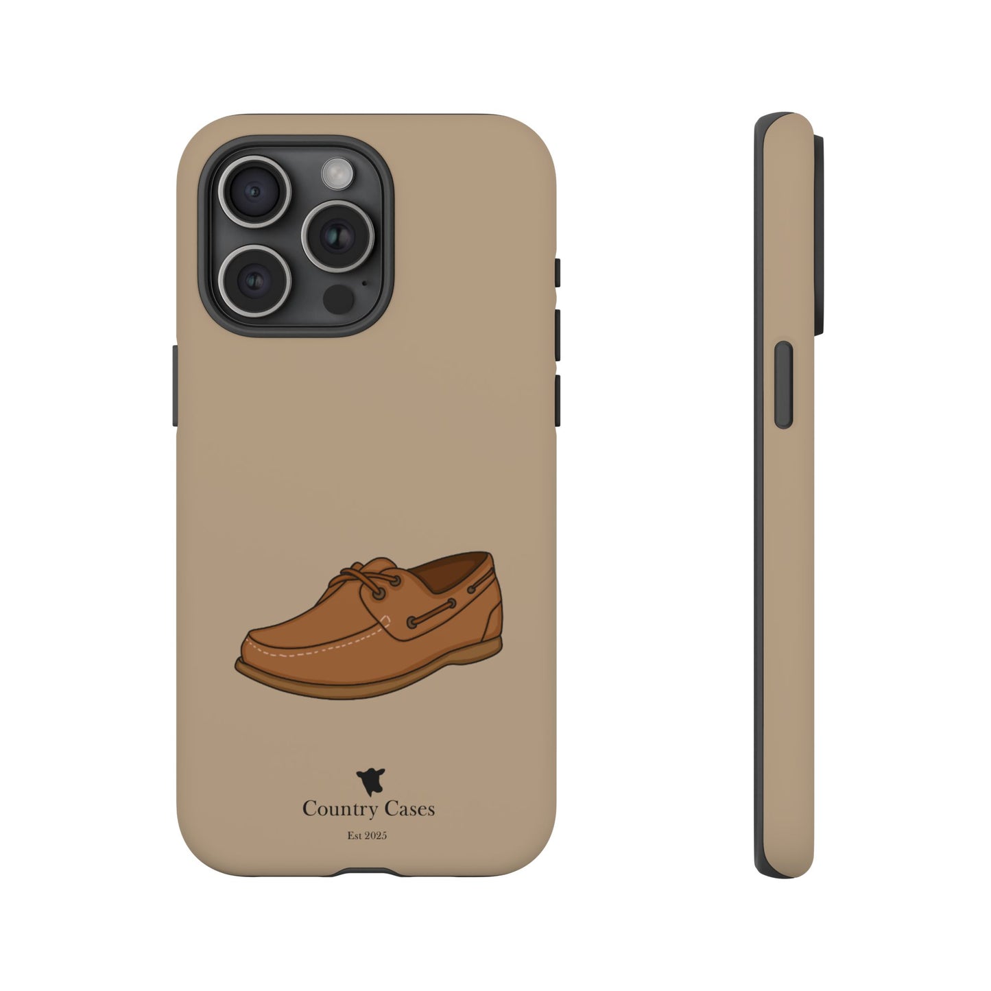 Classic boat shoe phone case