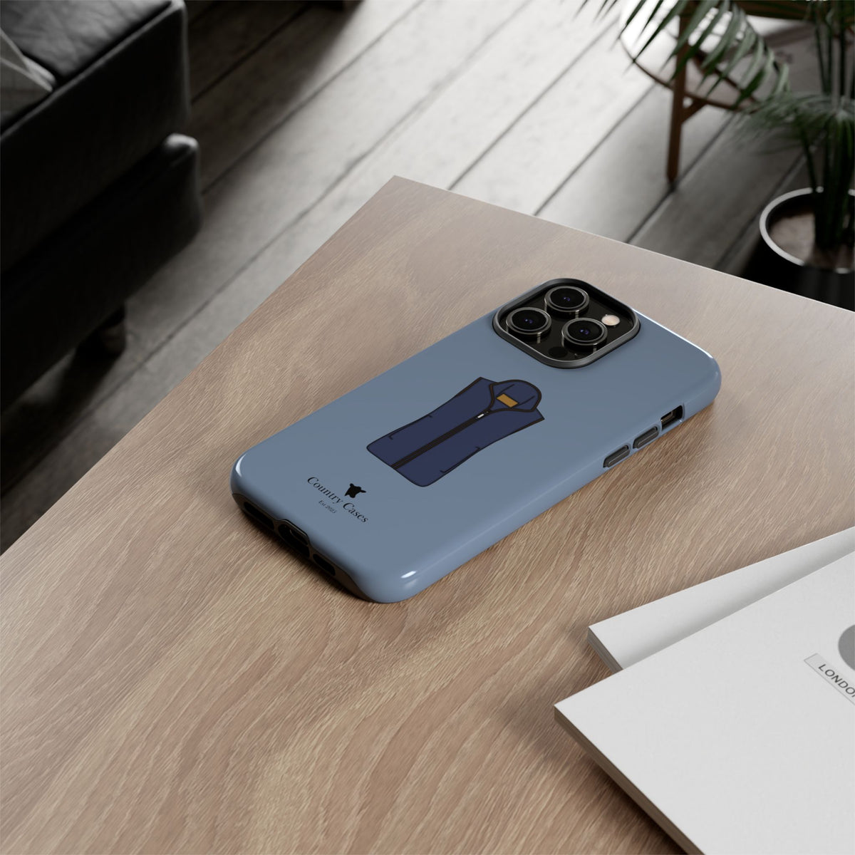 Blue Fleece Case