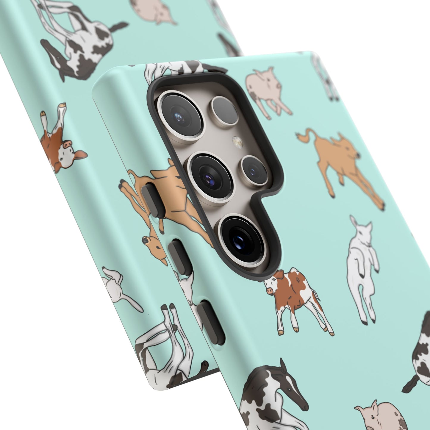 Android farmyard Freinds Blue Case