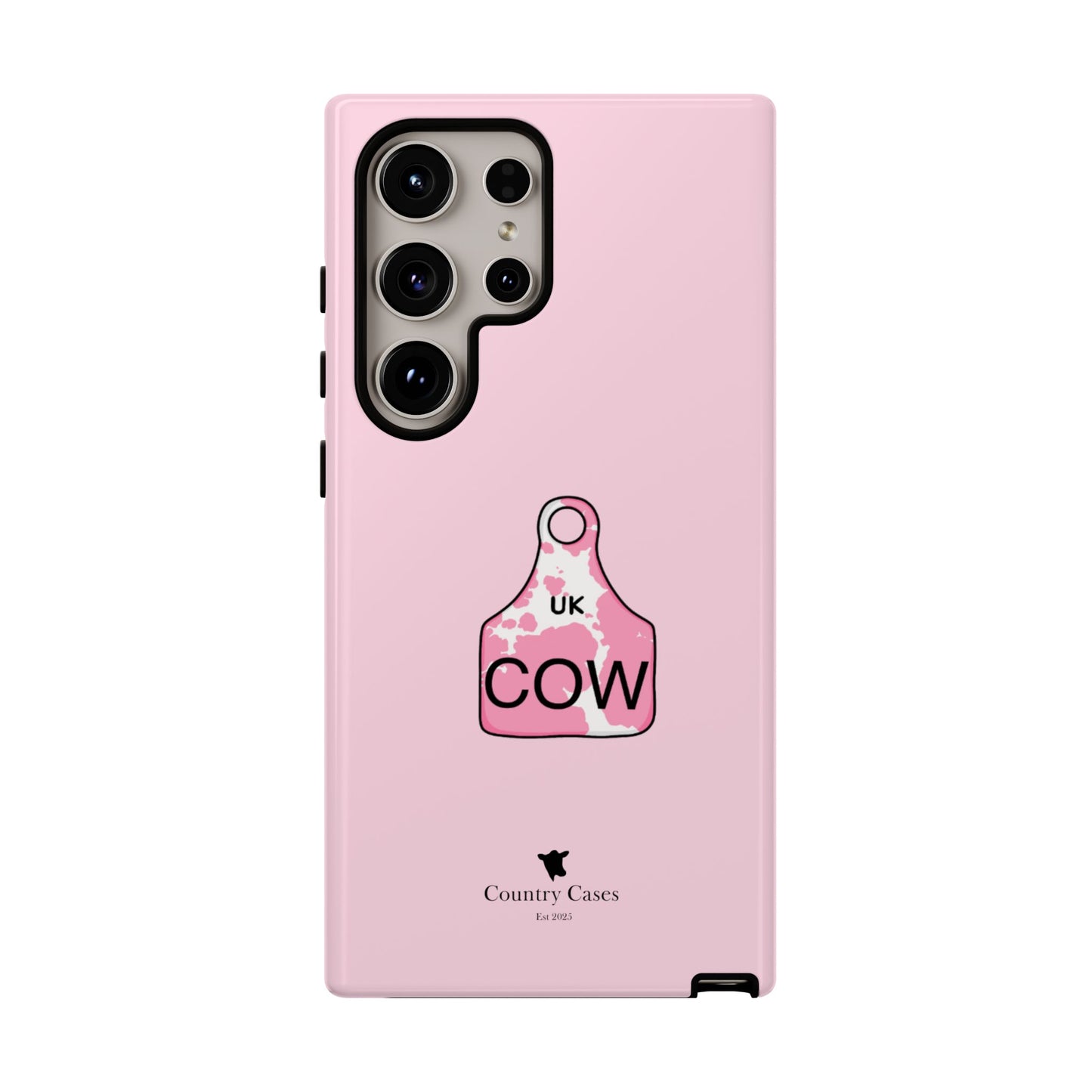 Android pink ear tag case