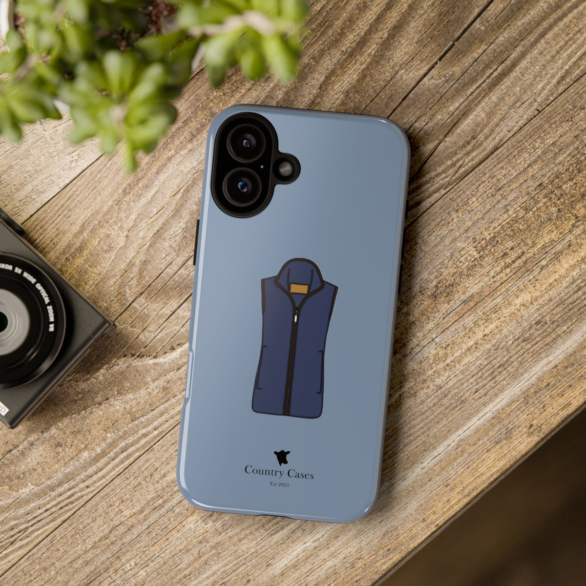 Blue Fleece Case