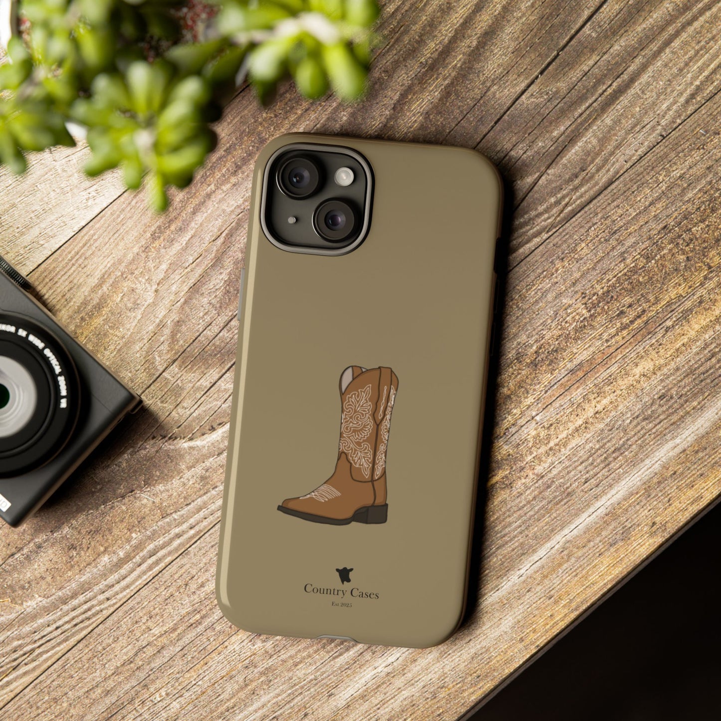 Cowboy boot case